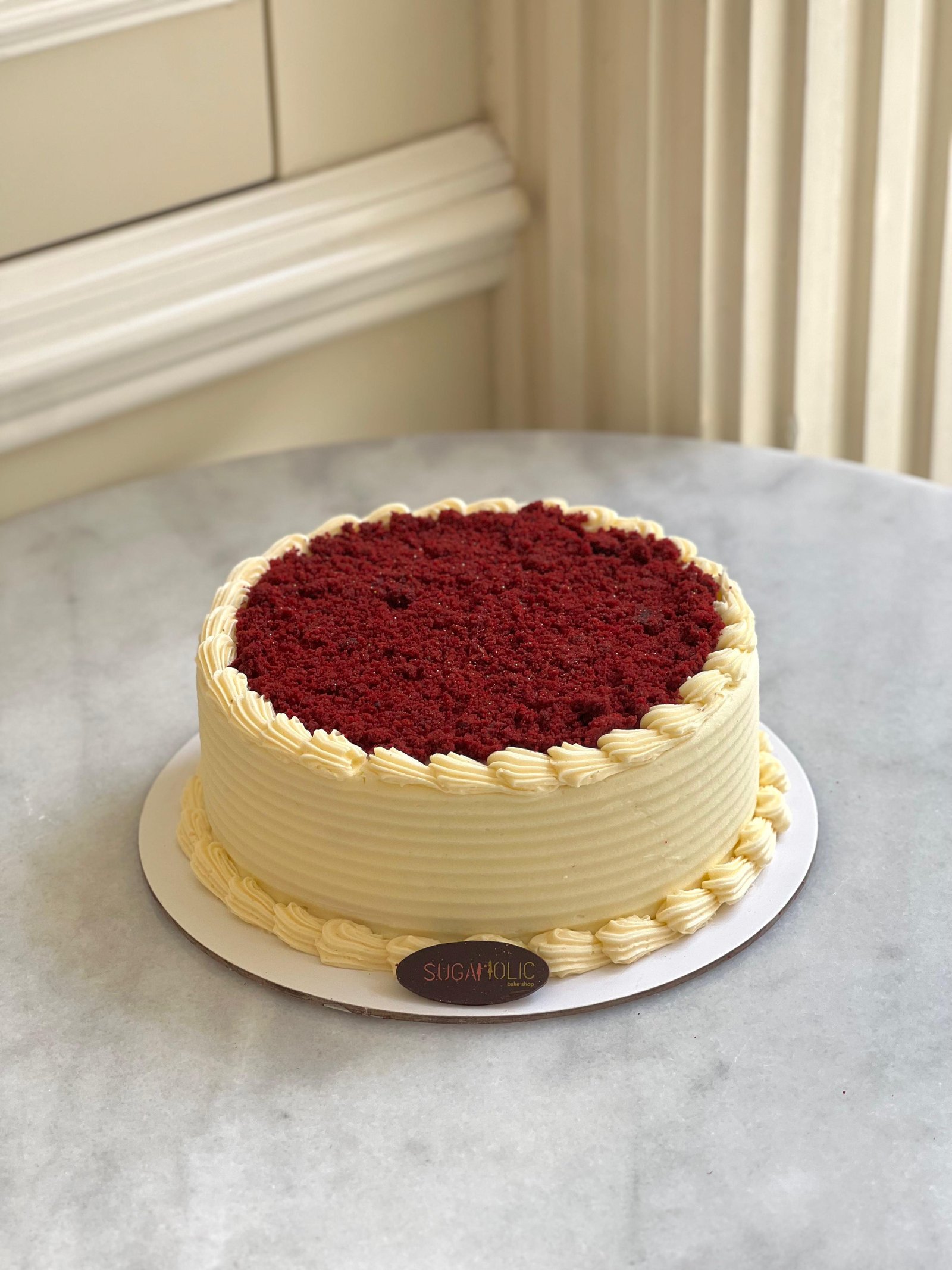 Red Velvet Cake with Cream Cheese 