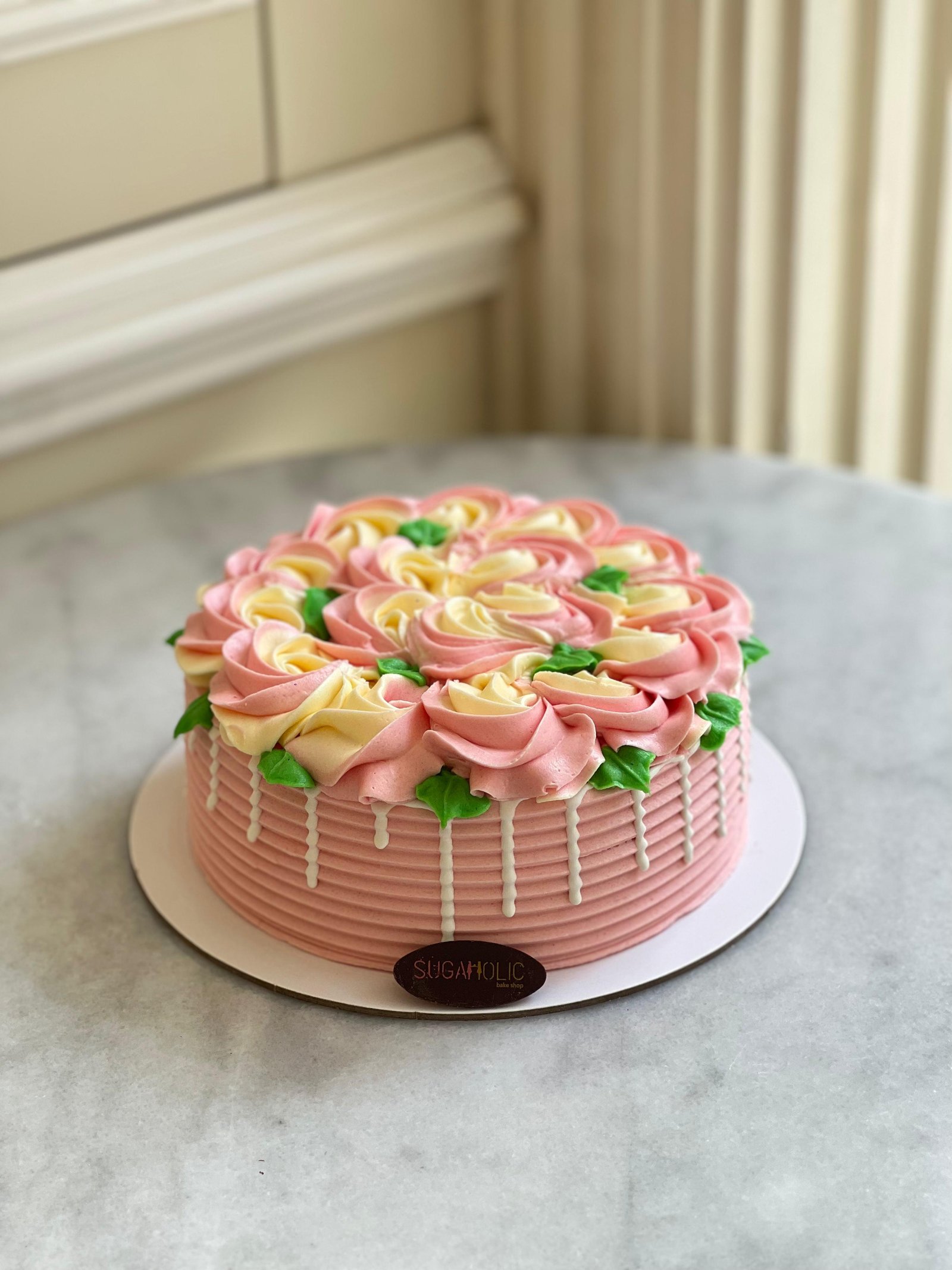 Rossettes Cake (Salted buttercream)