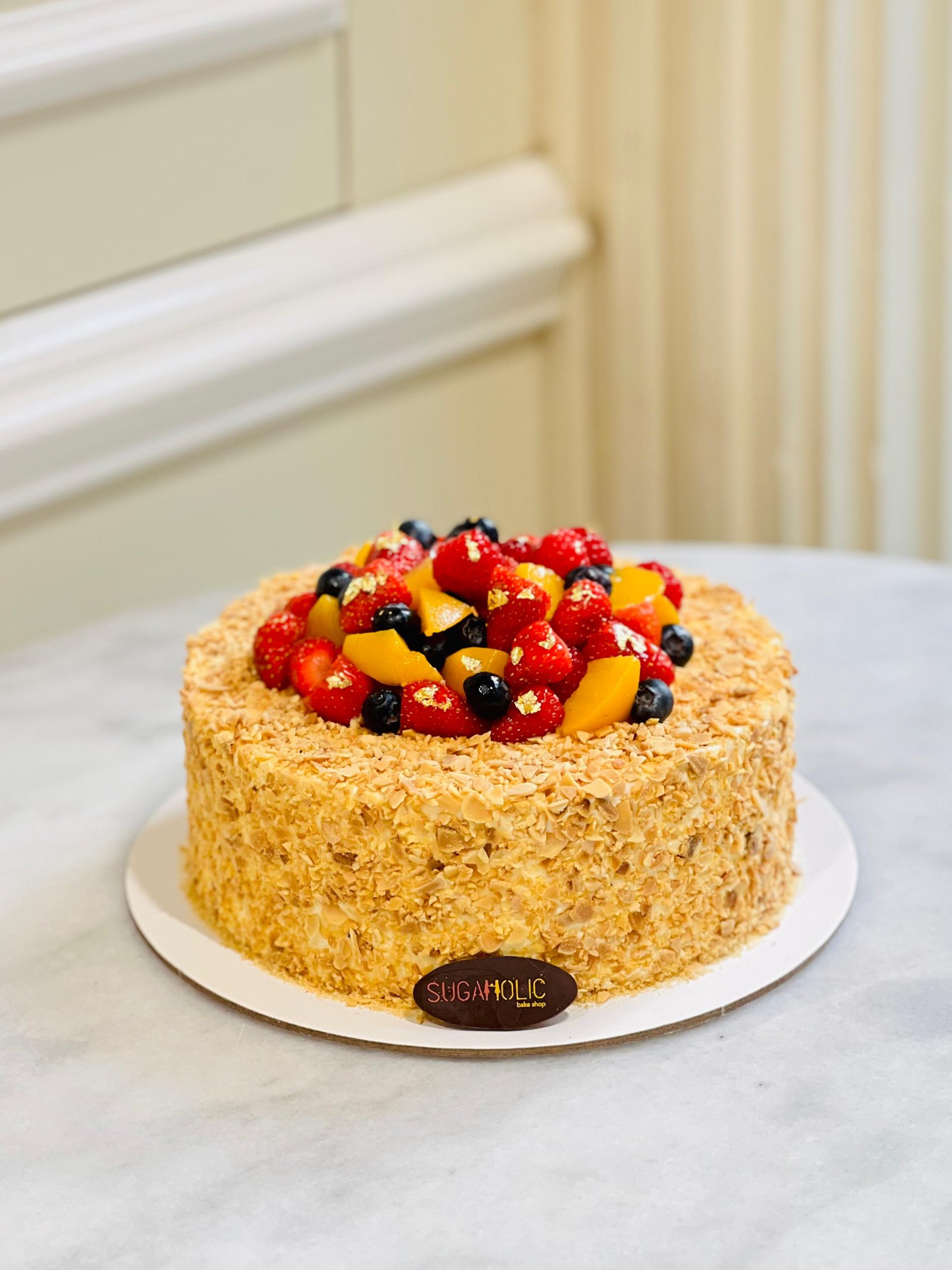 Custard Fruit Cake 