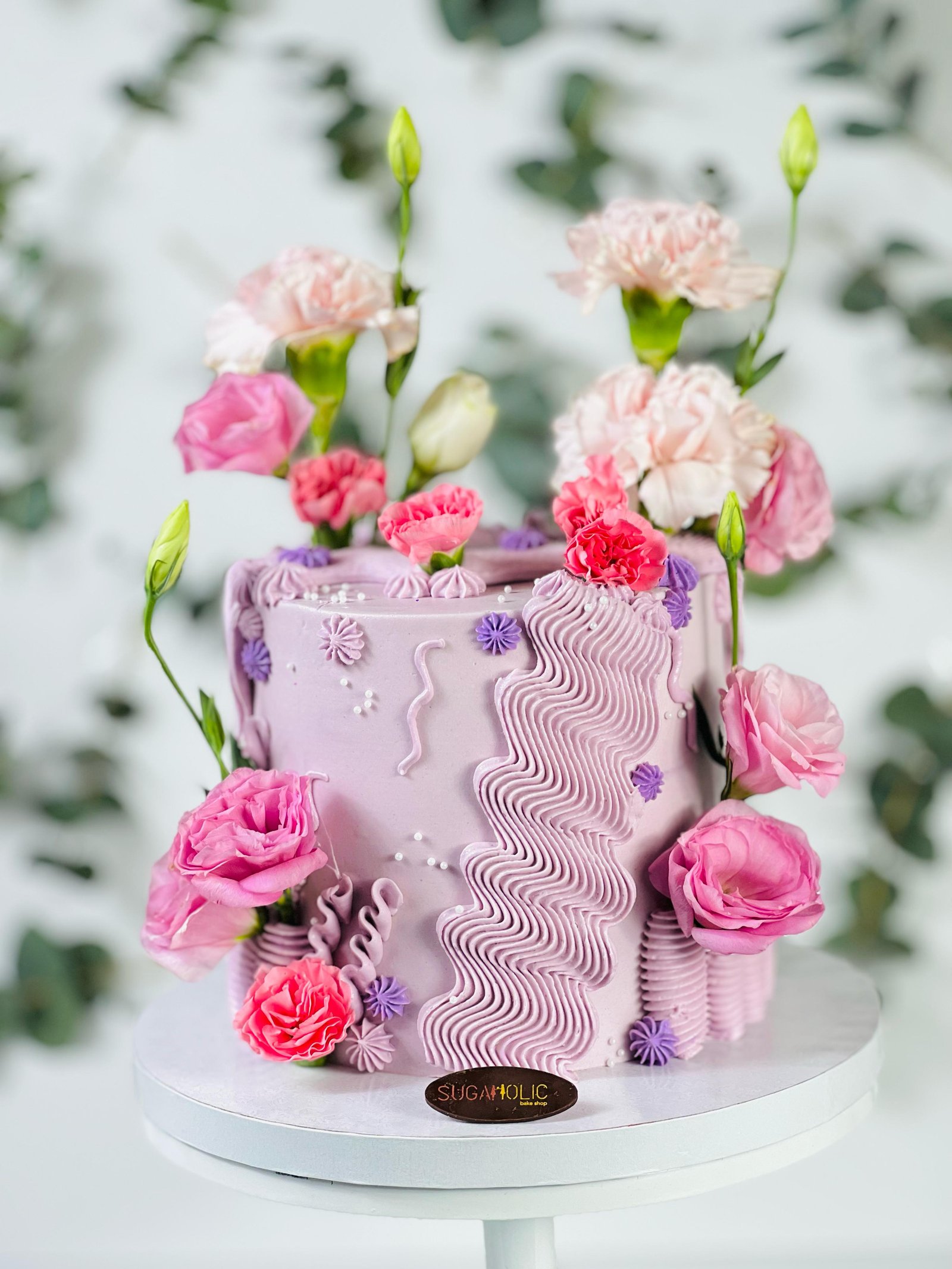 Fancy Floral Buttercream Cake
