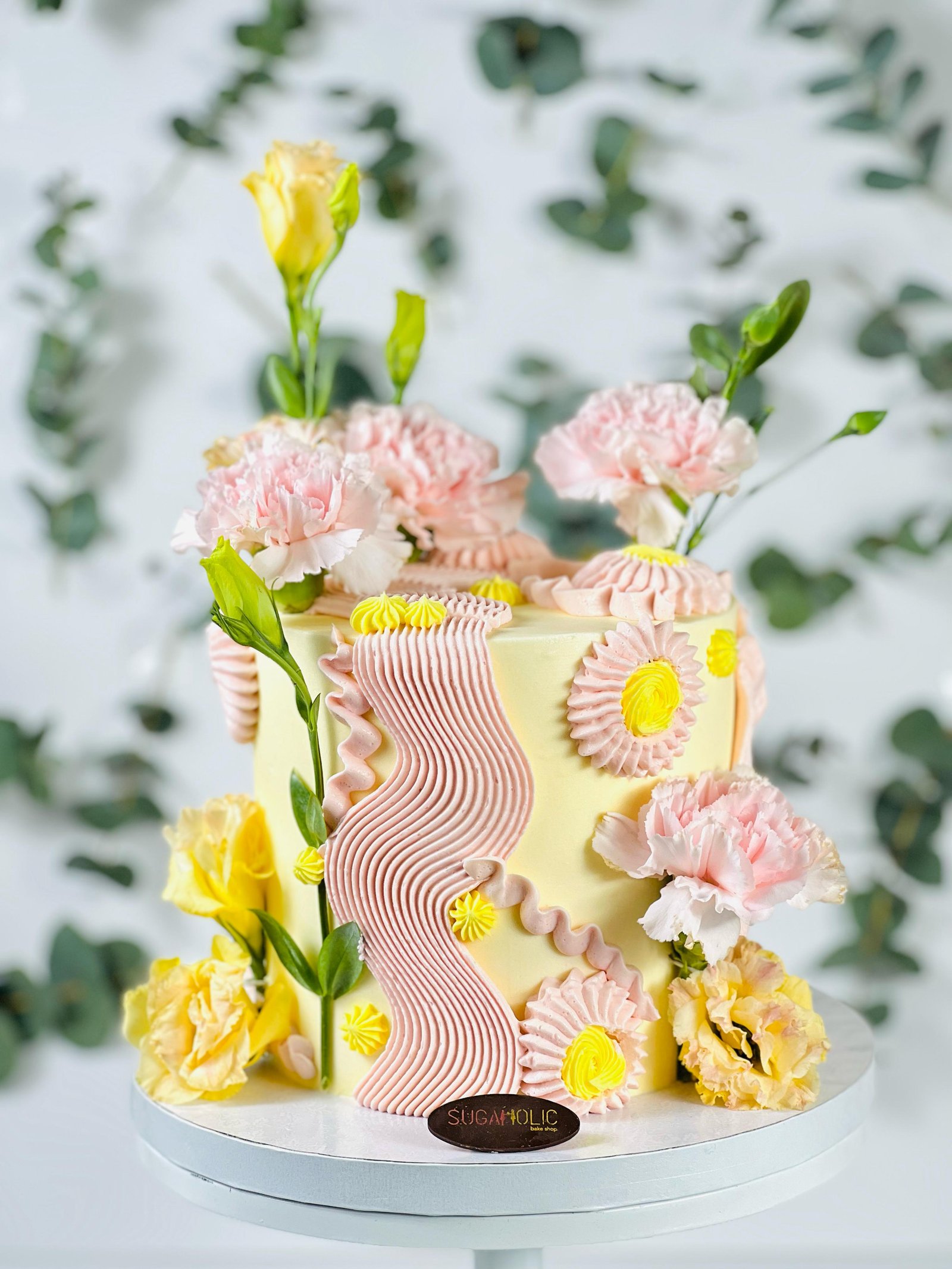 Petal Perfection Floral Buttercream Cake
