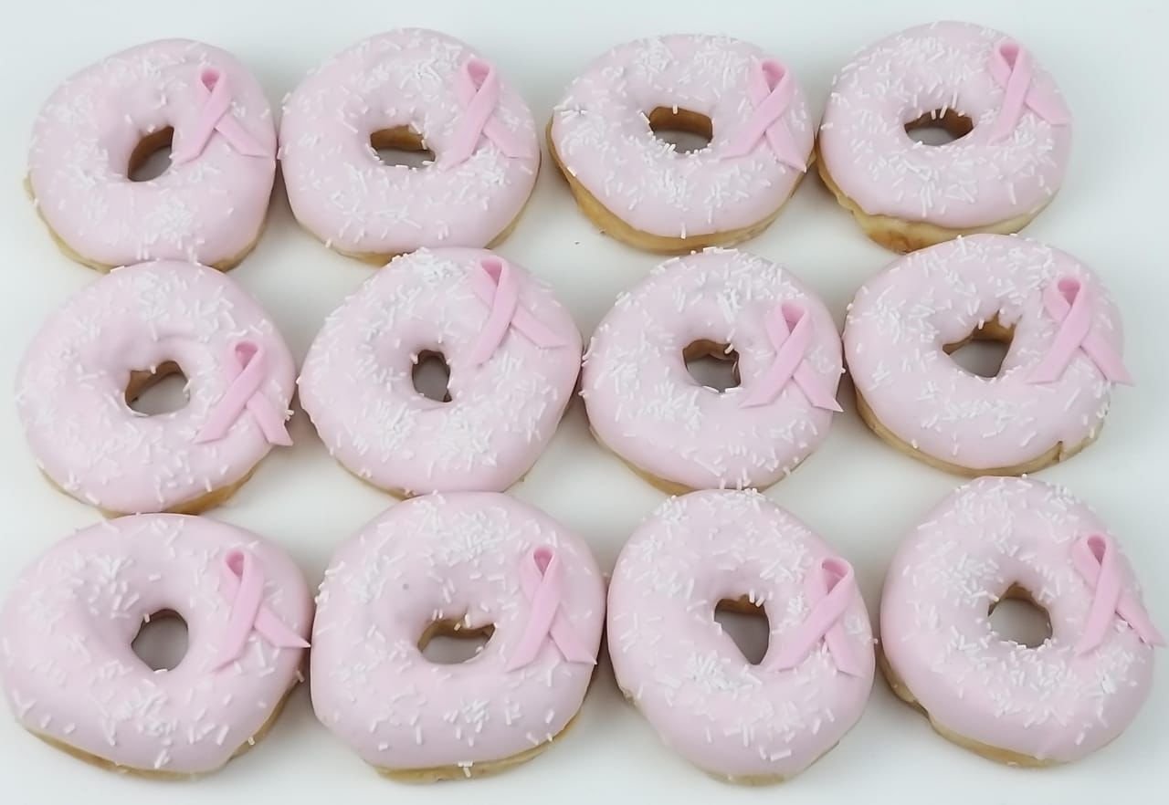 Breast Cancer Donuts