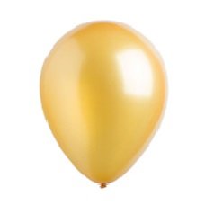 Gold Pearlized Latex Balloon 