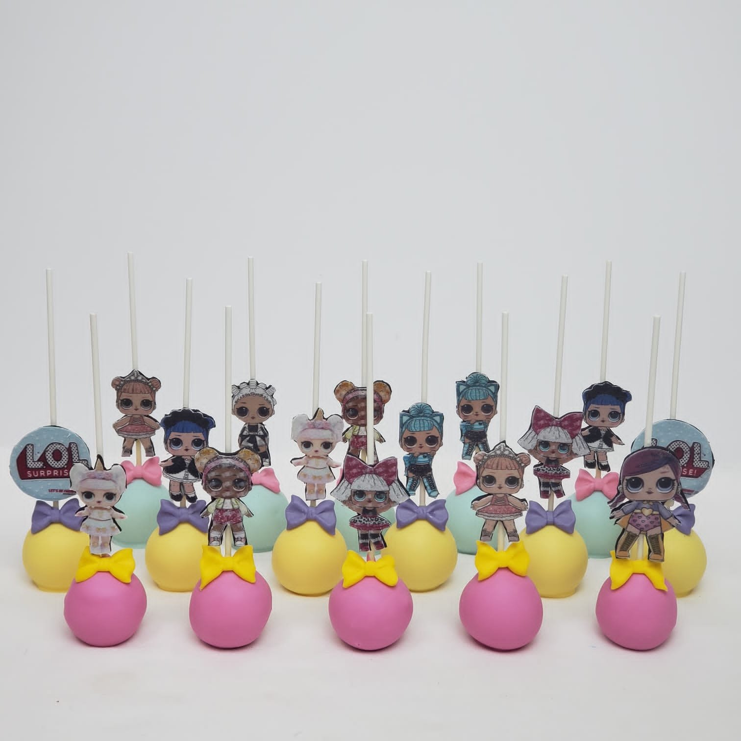  Edible Print LOL Cake Pops ( per piece)