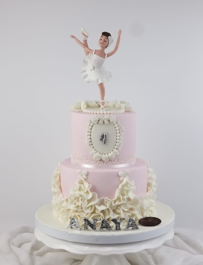 Ballerina Pink 3d Cake