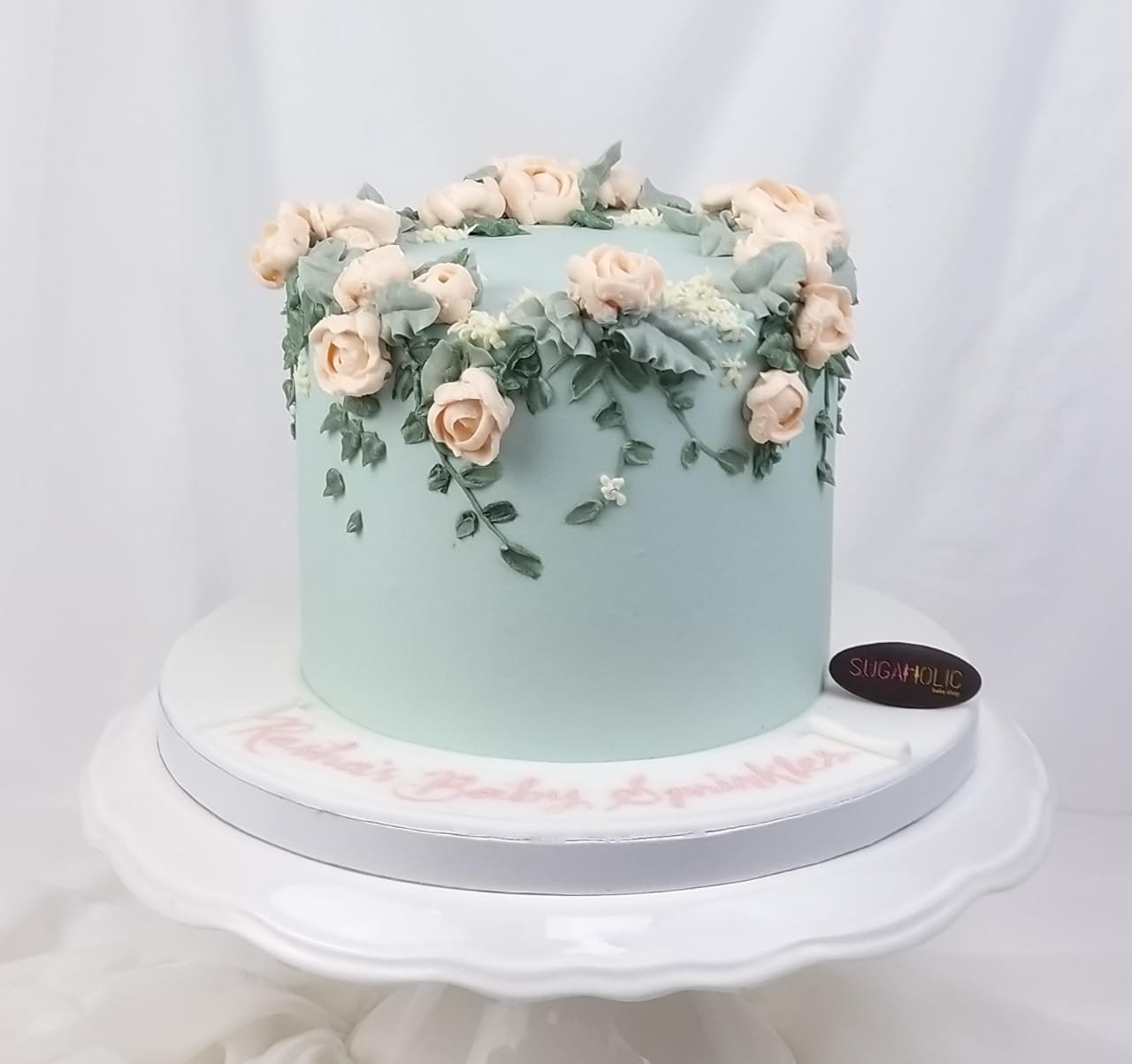 Buttercream Floral  Art Cake 01