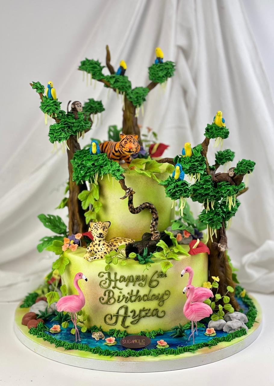 Into The Wilds Rainforest Cake 