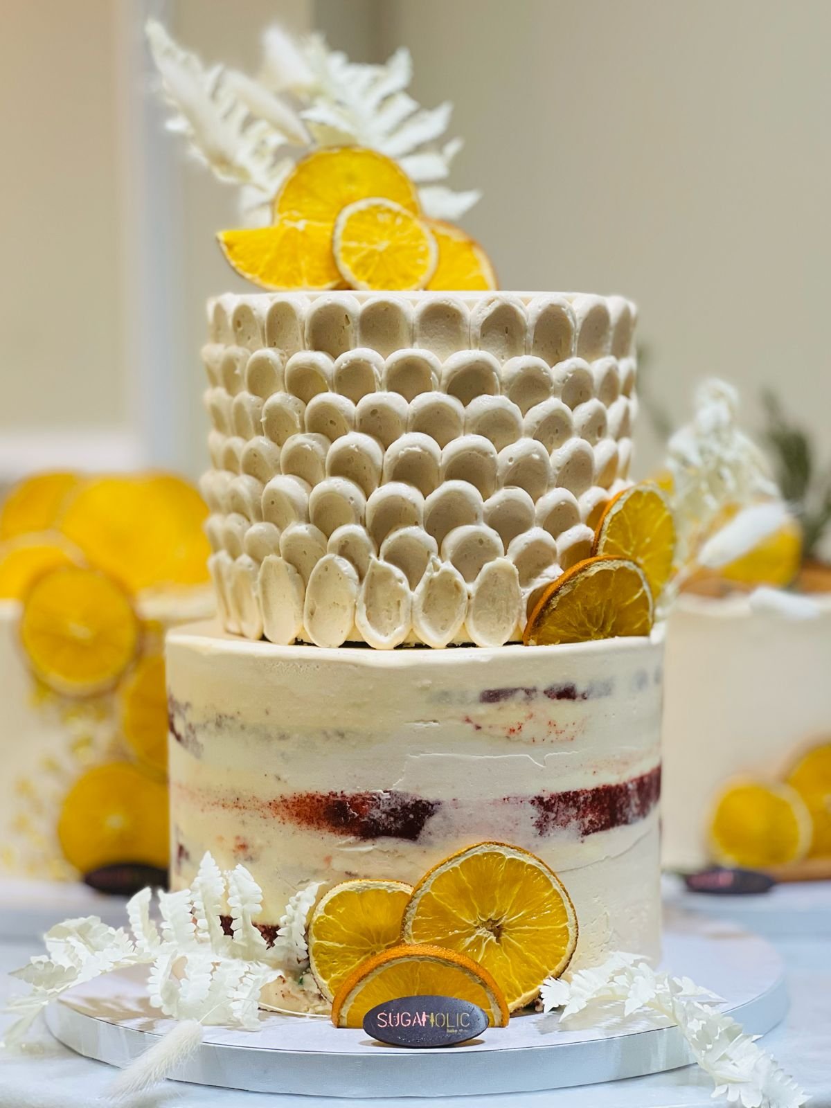 Lemon Buttercream Naked Cake 02
