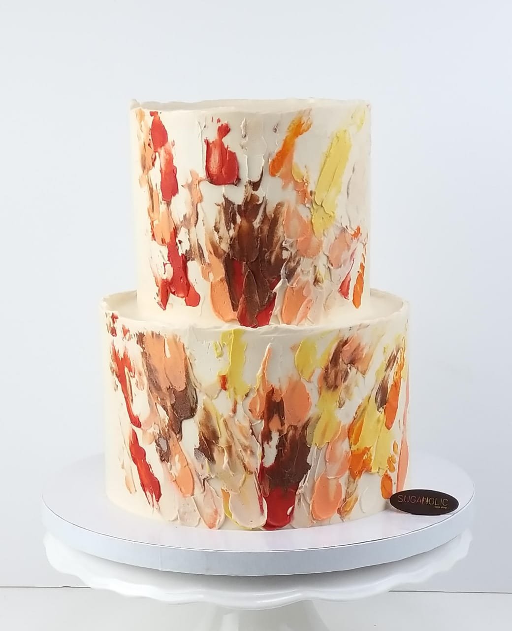 Painter Patches Buttercream Cake