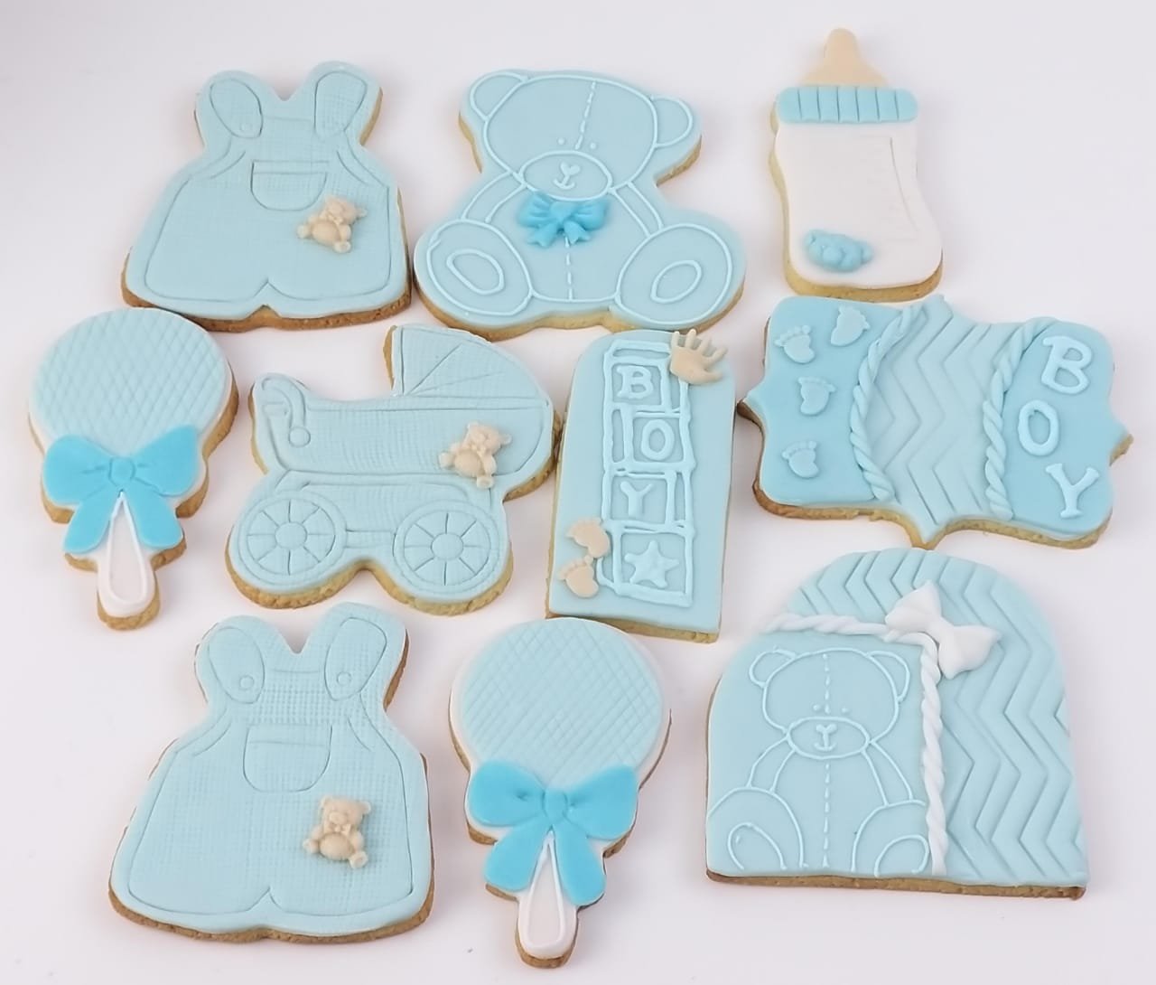 Blue Baby Things Cookies (per piece)
