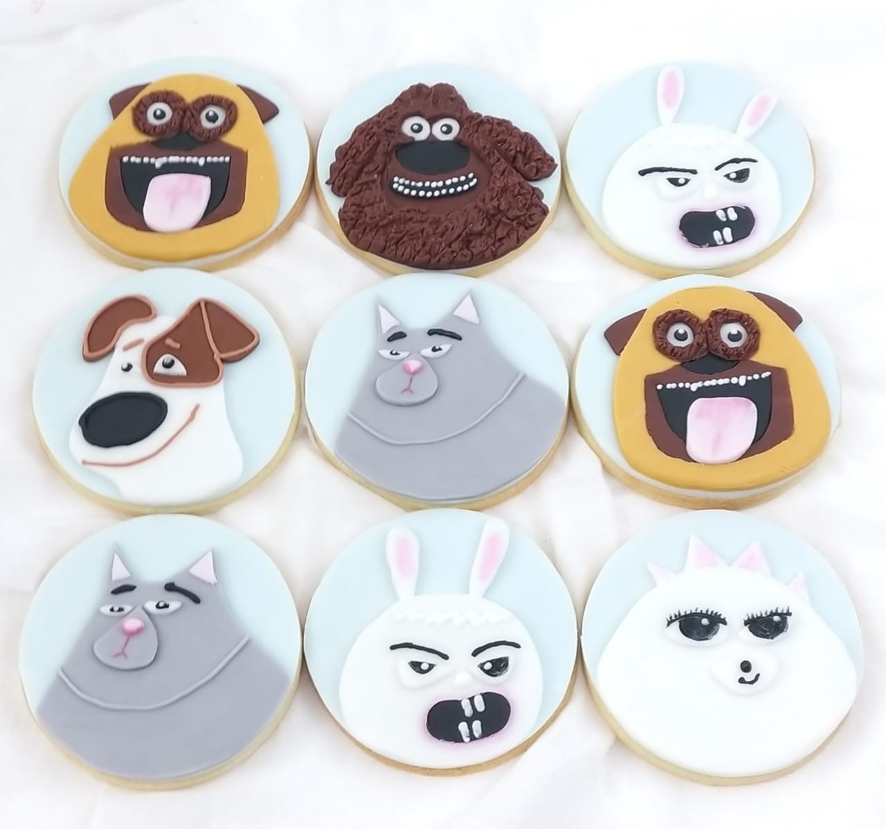 Face of the Pets  Themed Handmade Cookies ( per piece)