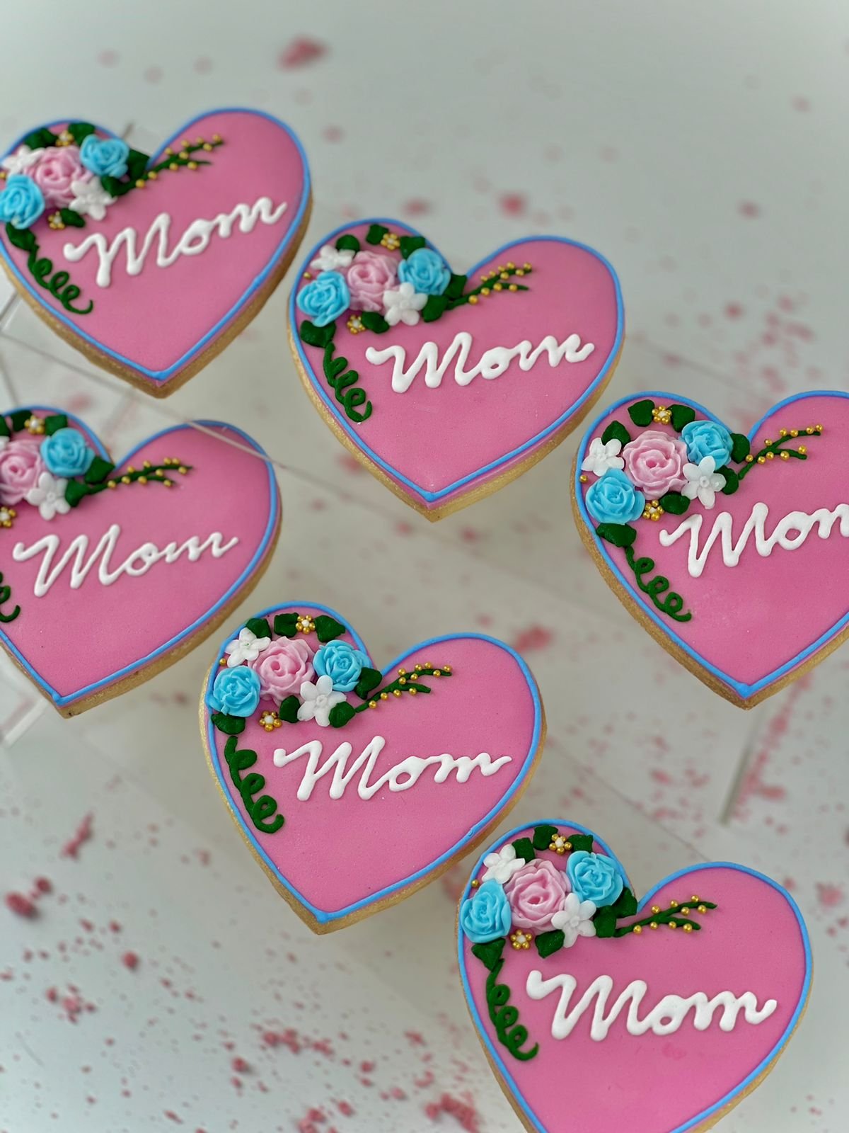 Moms heart-shaped Cookies ( per piece)