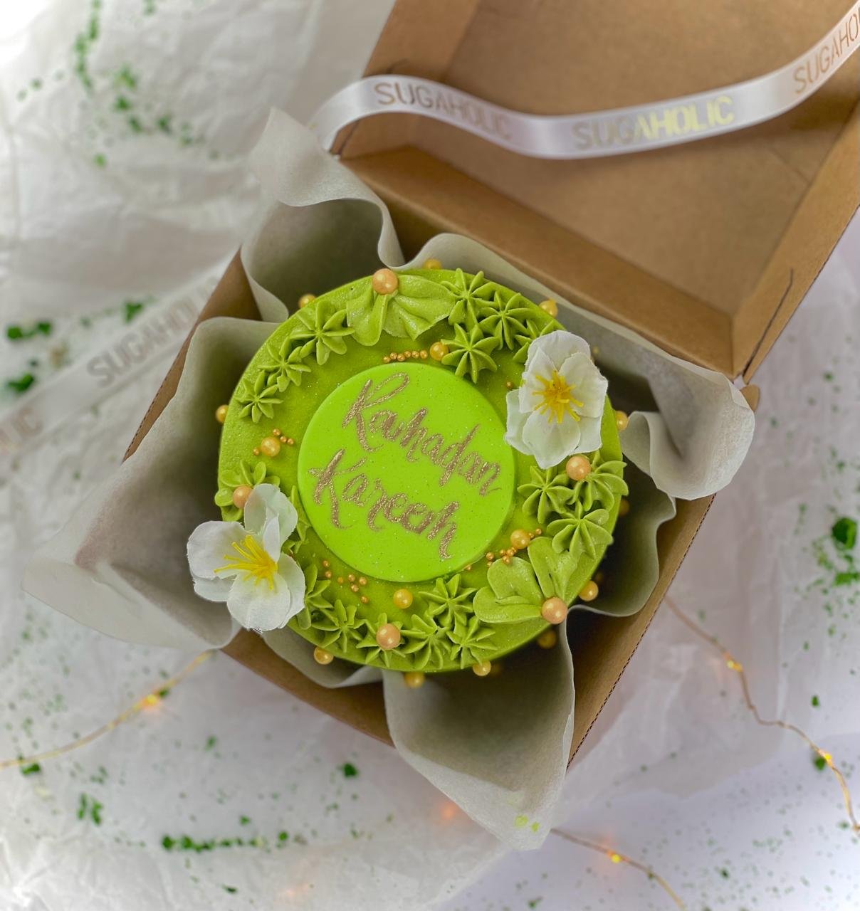 Bento Green Ramadan Cake 