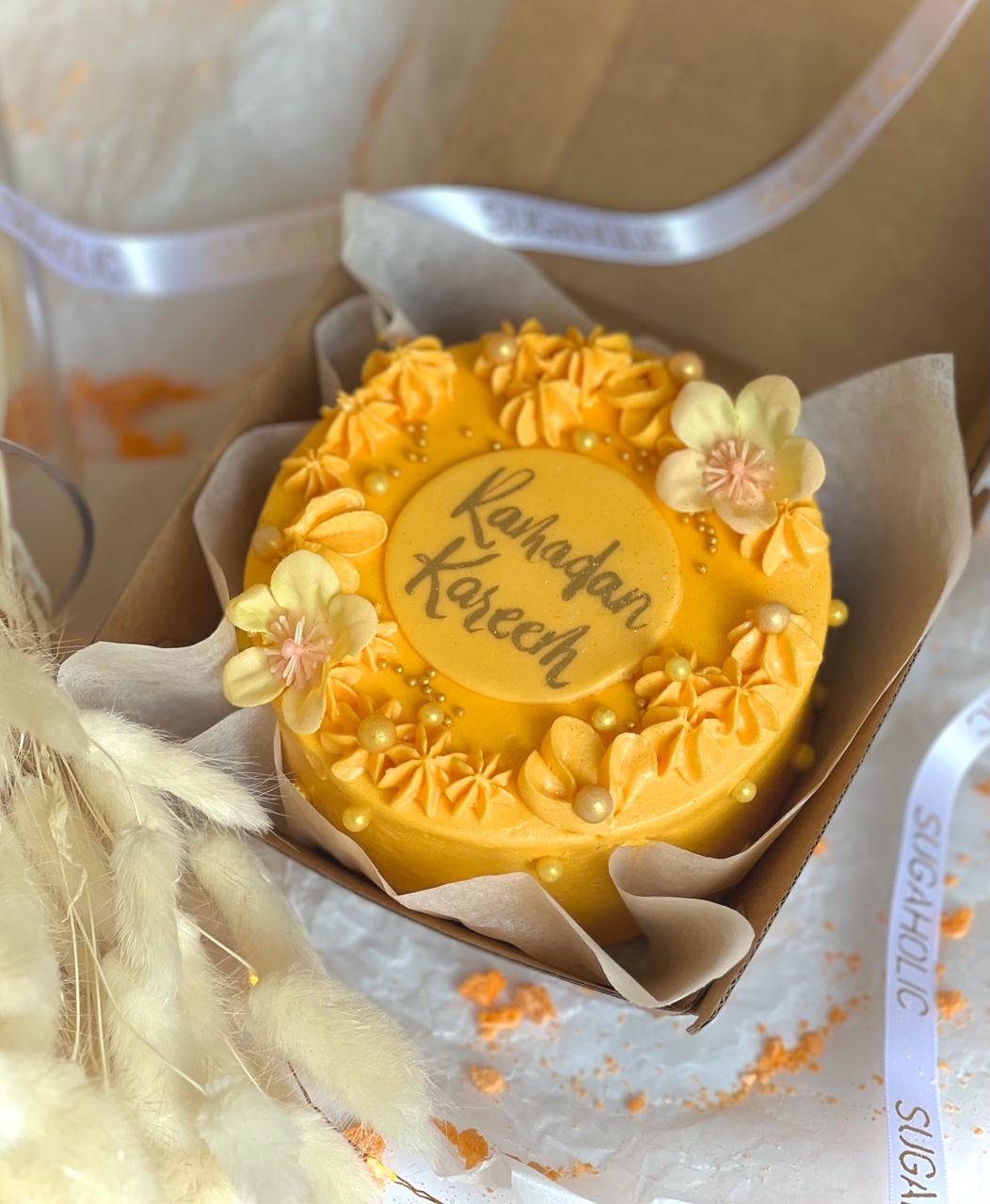 Bento Yellow Ramadan Cake 