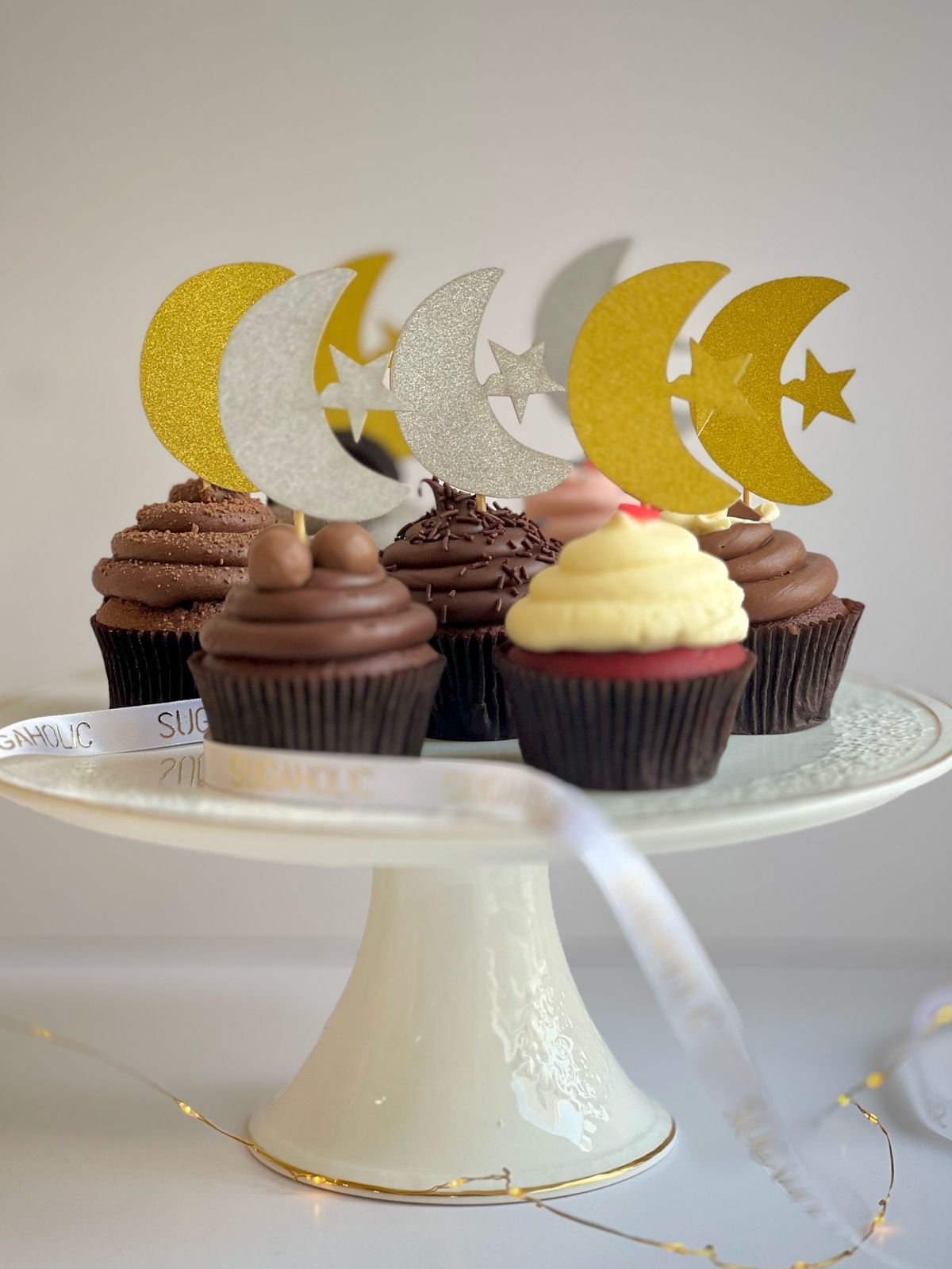 Ramadan Moon-Star Cupcake (Per Piece)