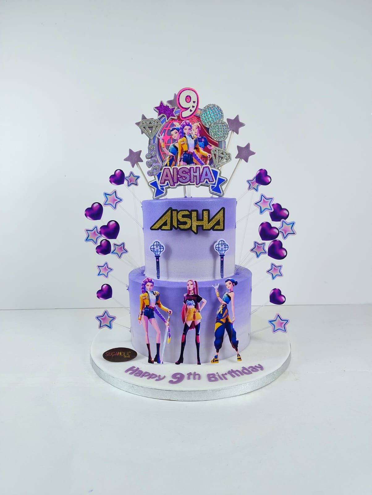 KPOP Demon Hunter Cake 01