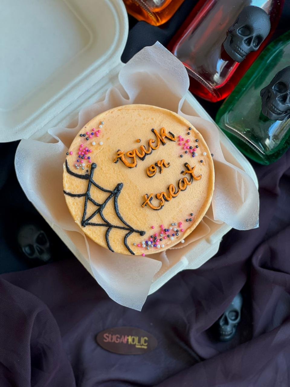 Trick or Treat  Bento Cake