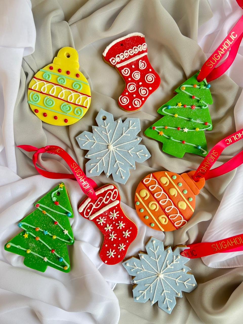 Christmas Cookie Tree Ornament ( per piece )