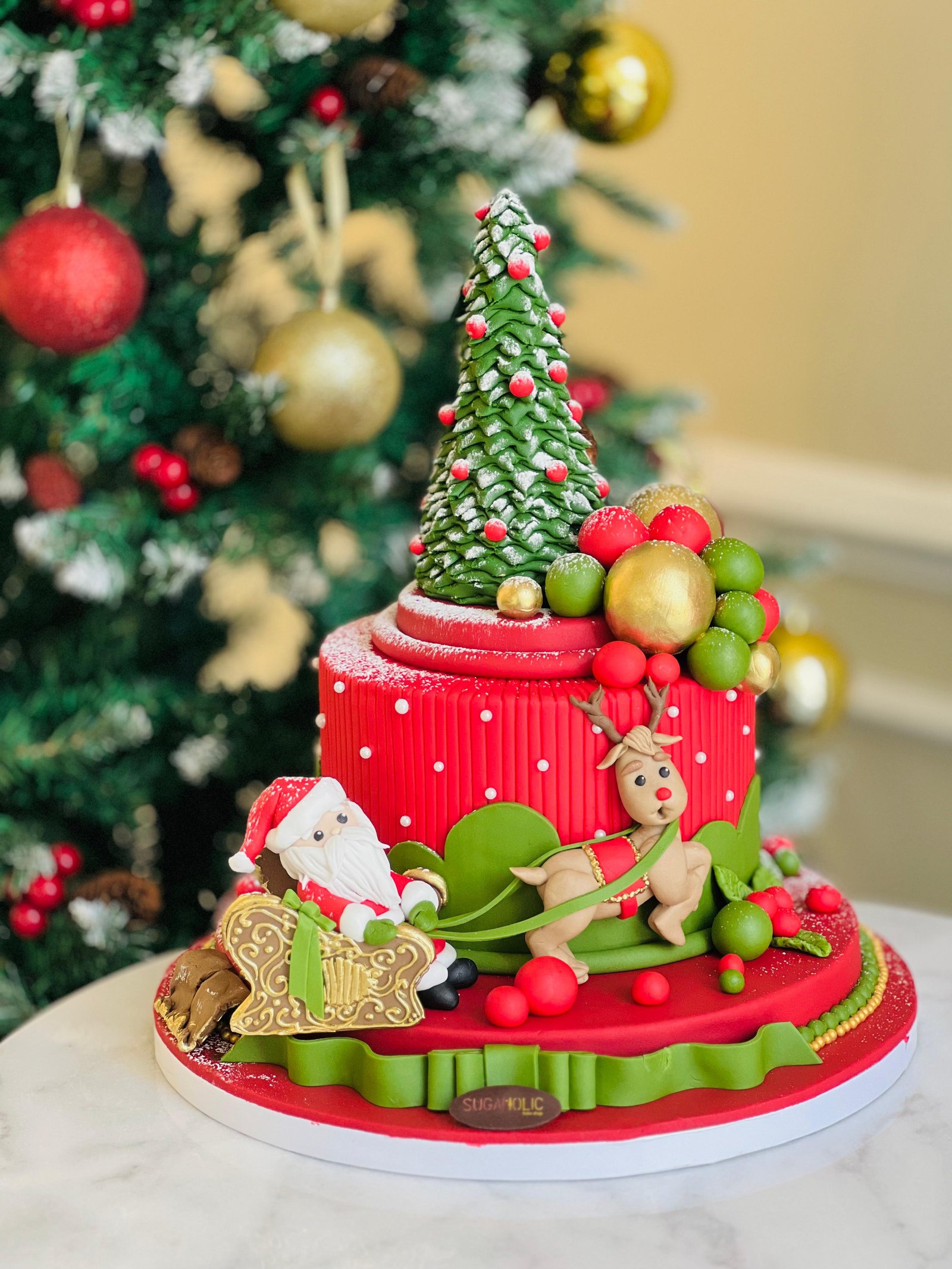 Santaland Cake