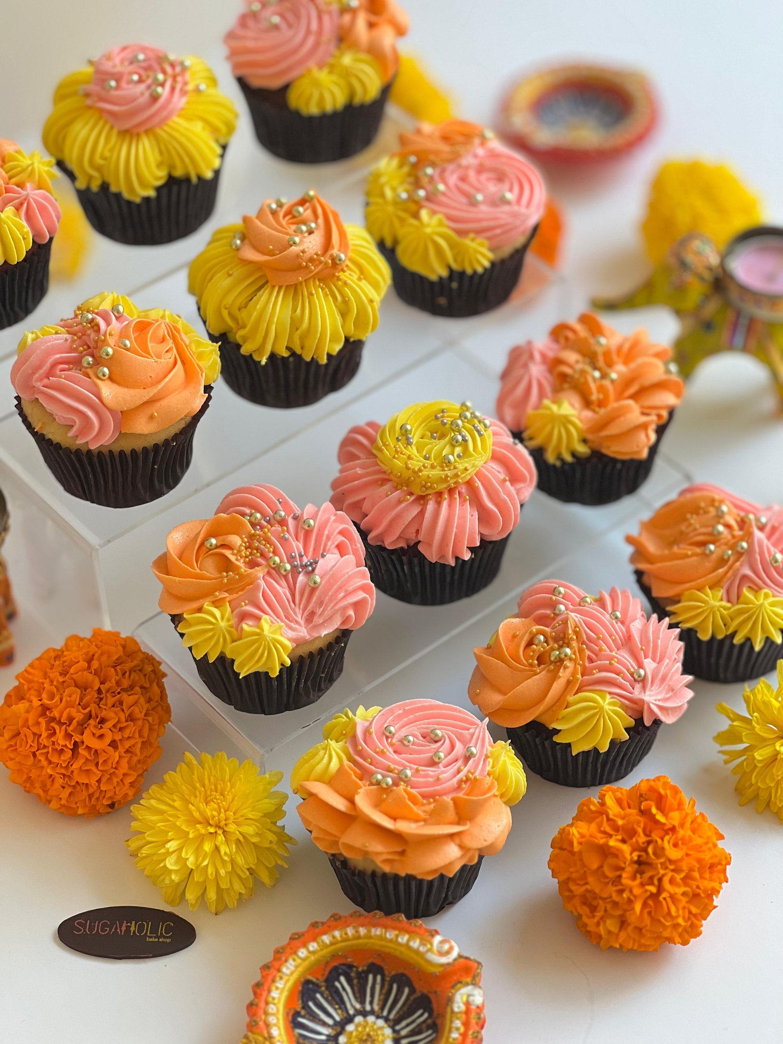 Diwali Festive Cupcakes (per piece)