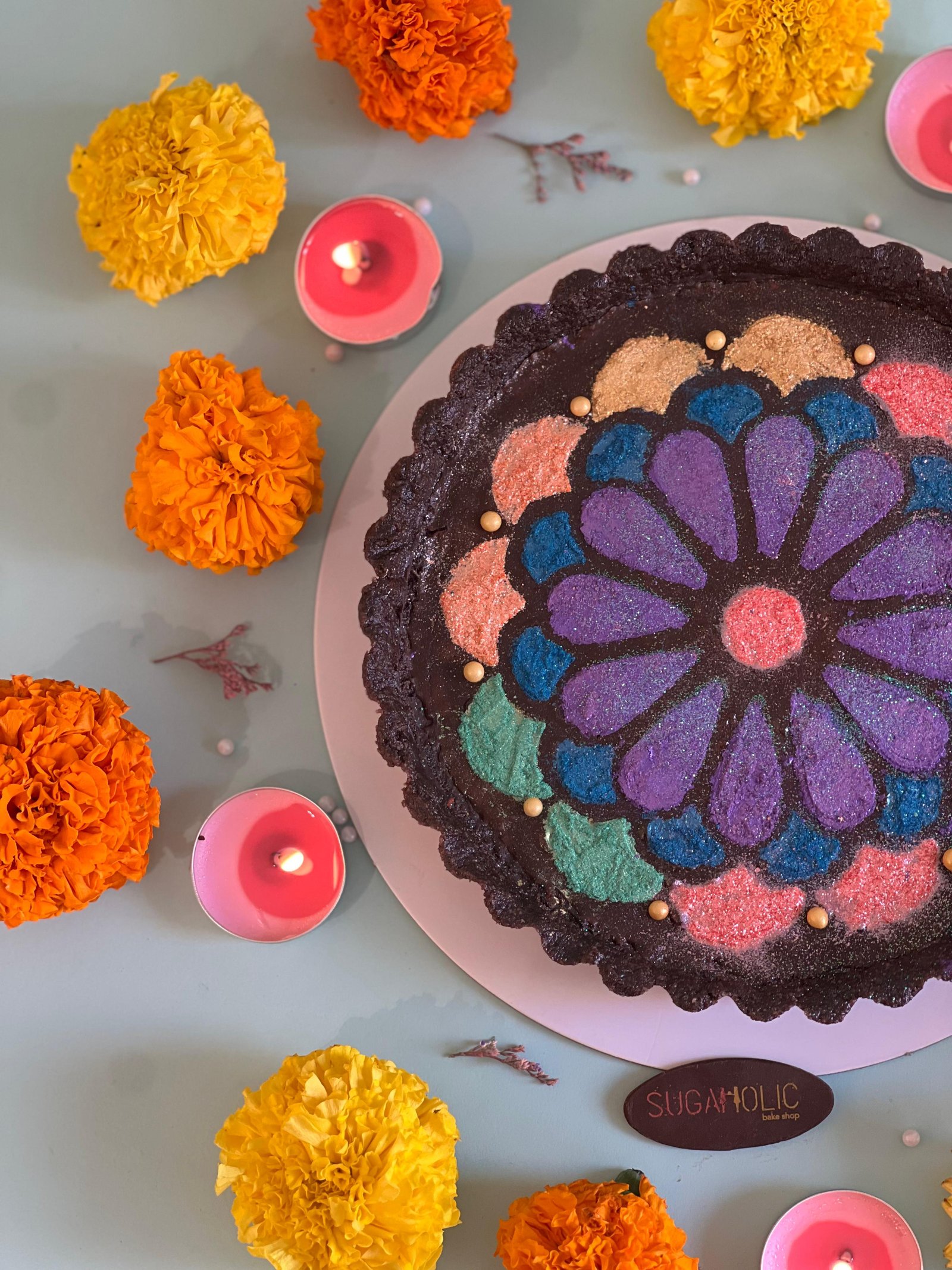 Gluten-Free and Vegan Rangoli Tart