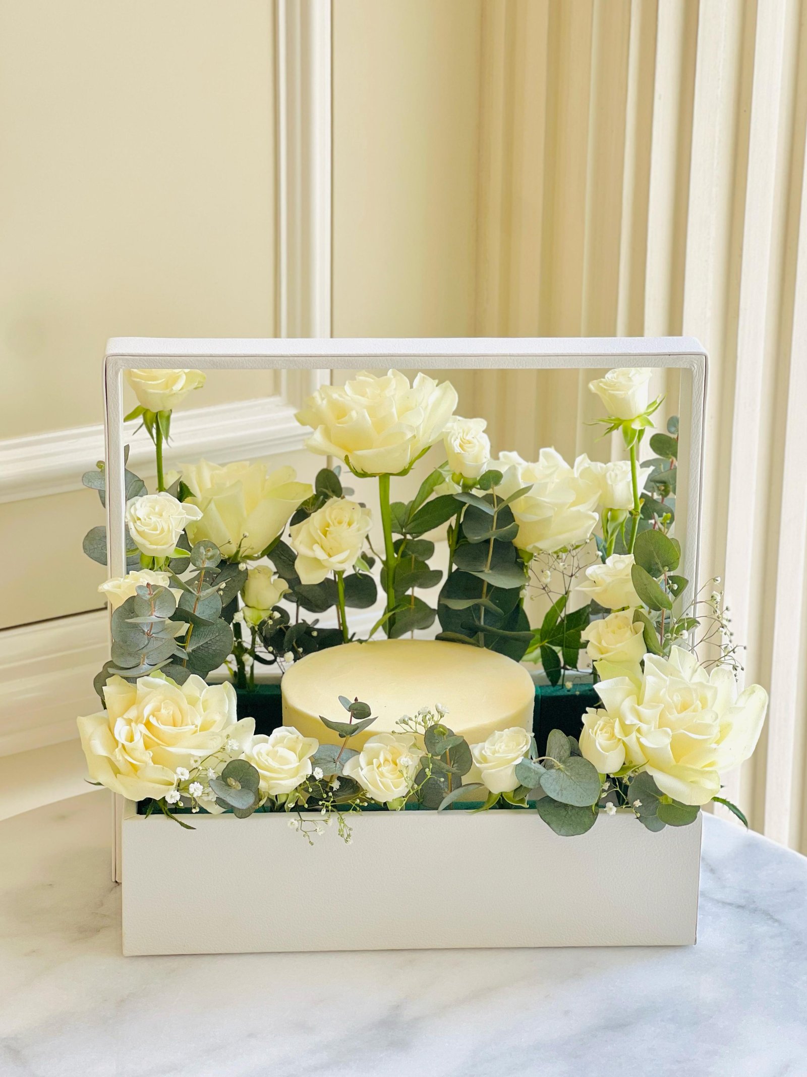 Blossom Time Floral  Cake Tray