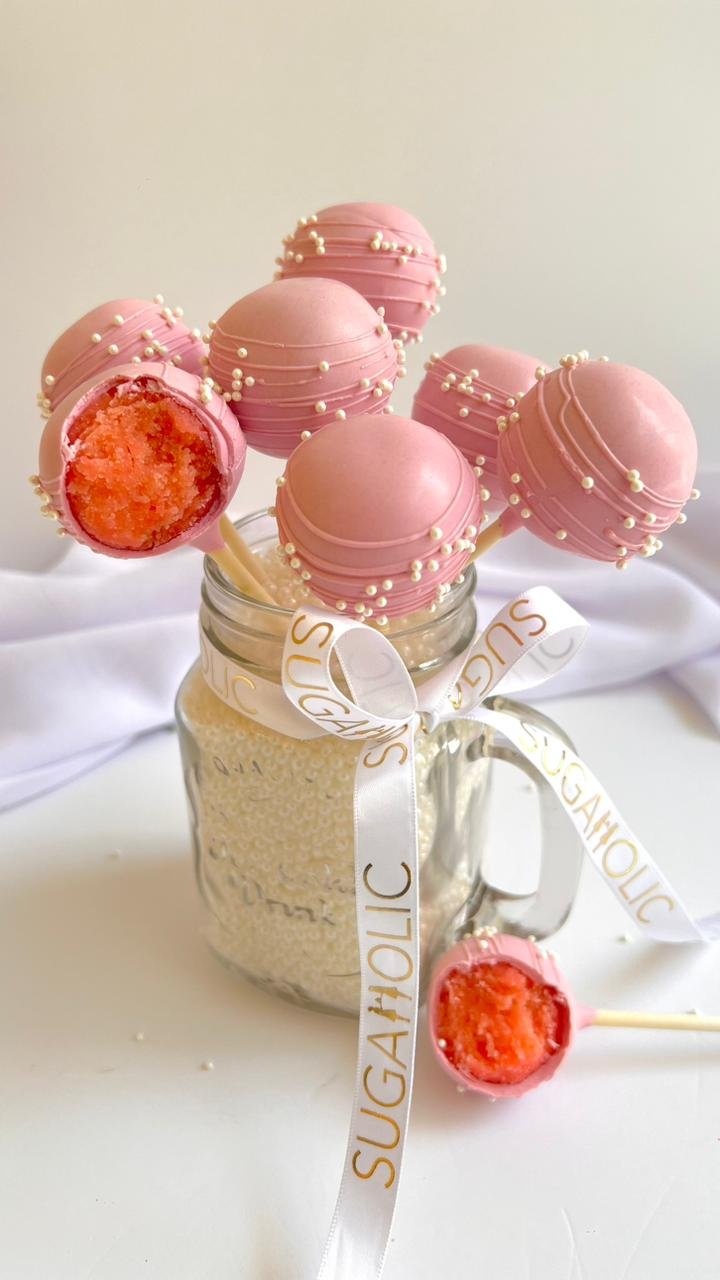 Strawberry Cakepops