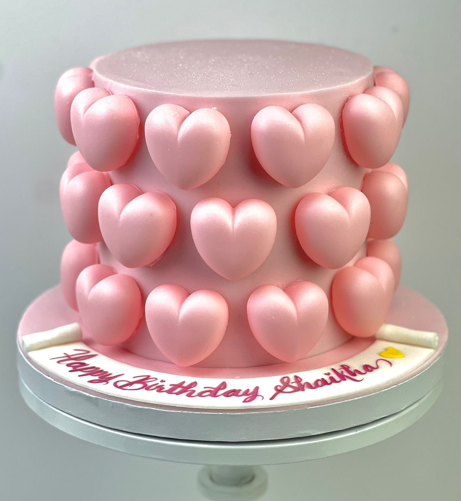 Heart Fondant Cake