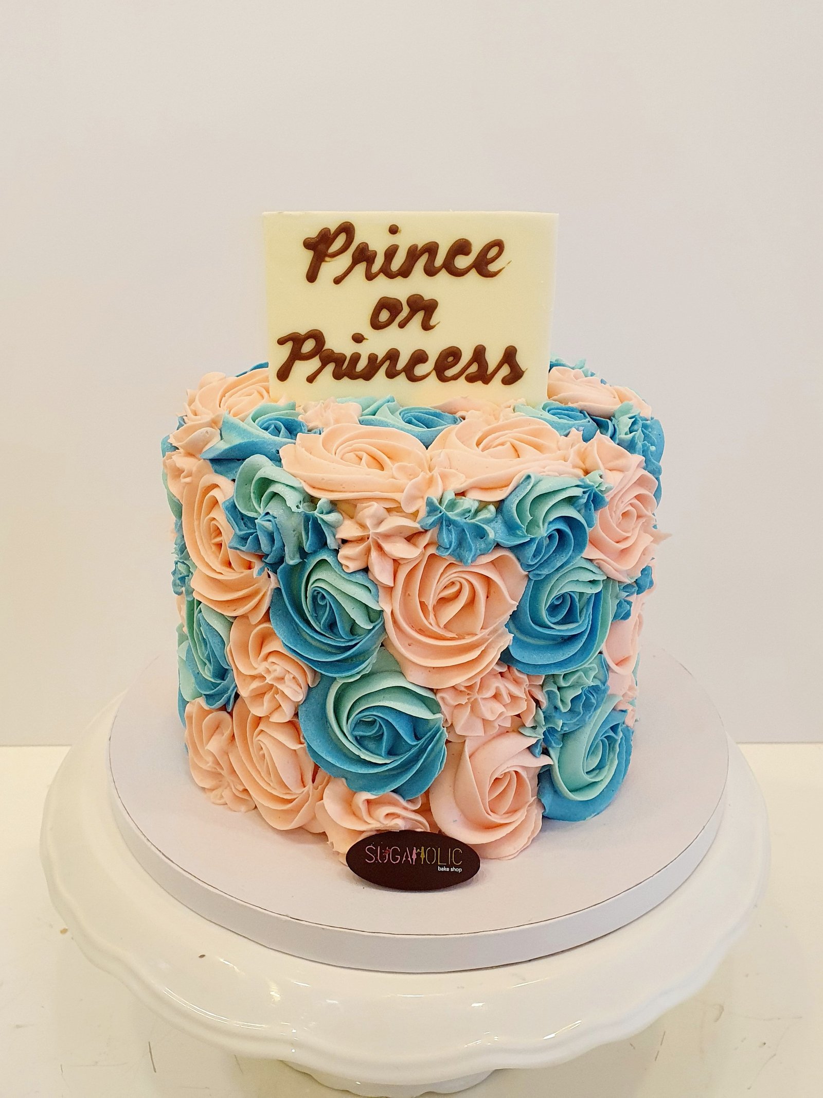 Baby Shower Buttercream Cake