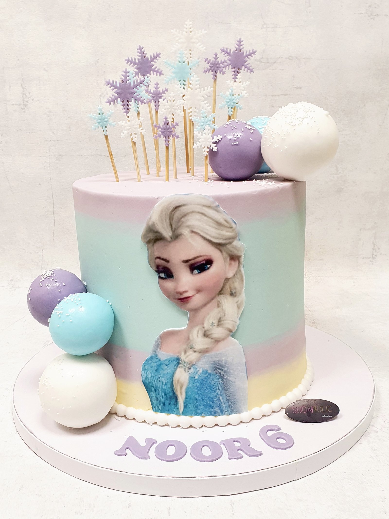 Frozen Cake Elsa Edible Print 