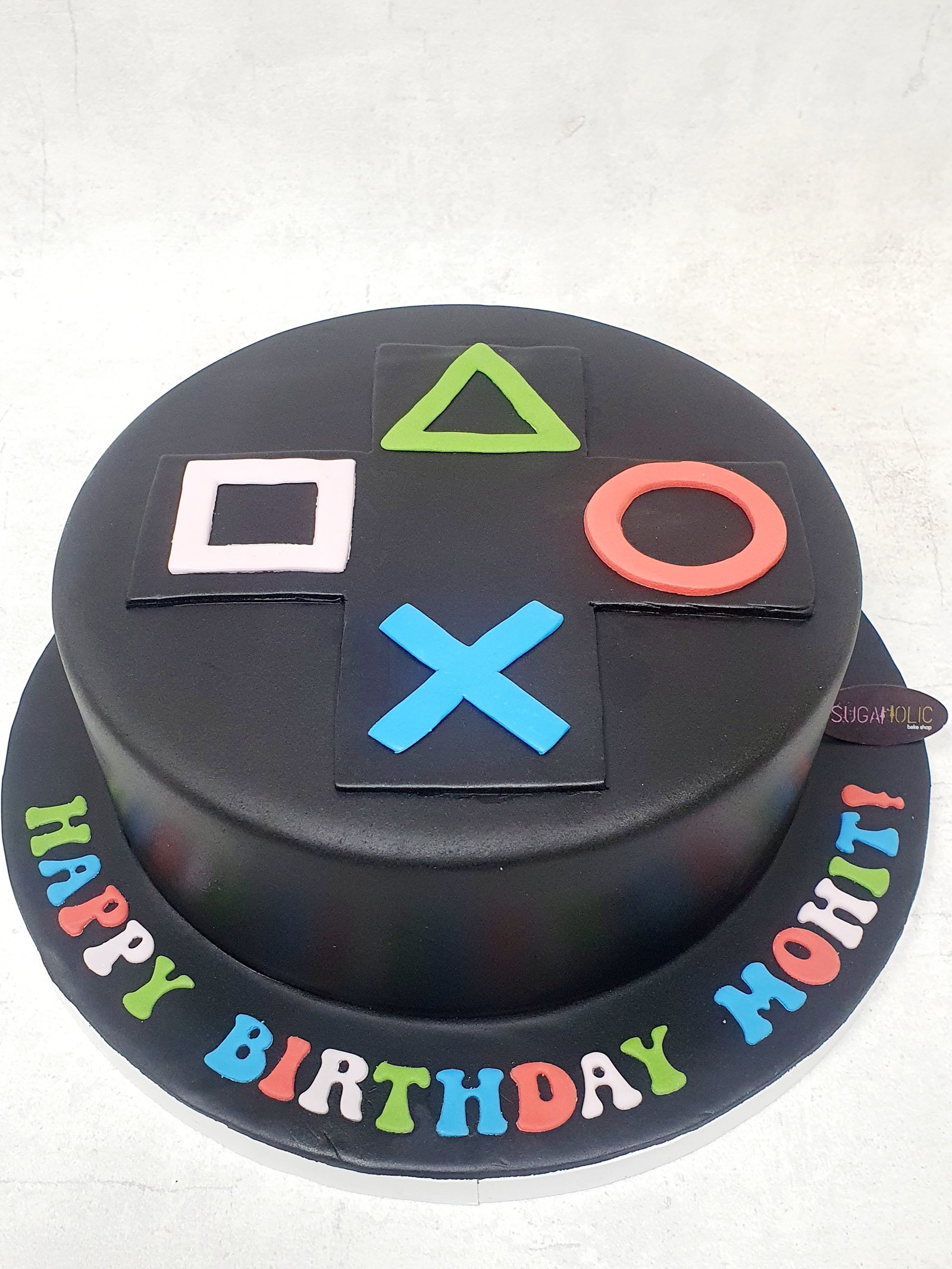 Game Controller Logo Cake