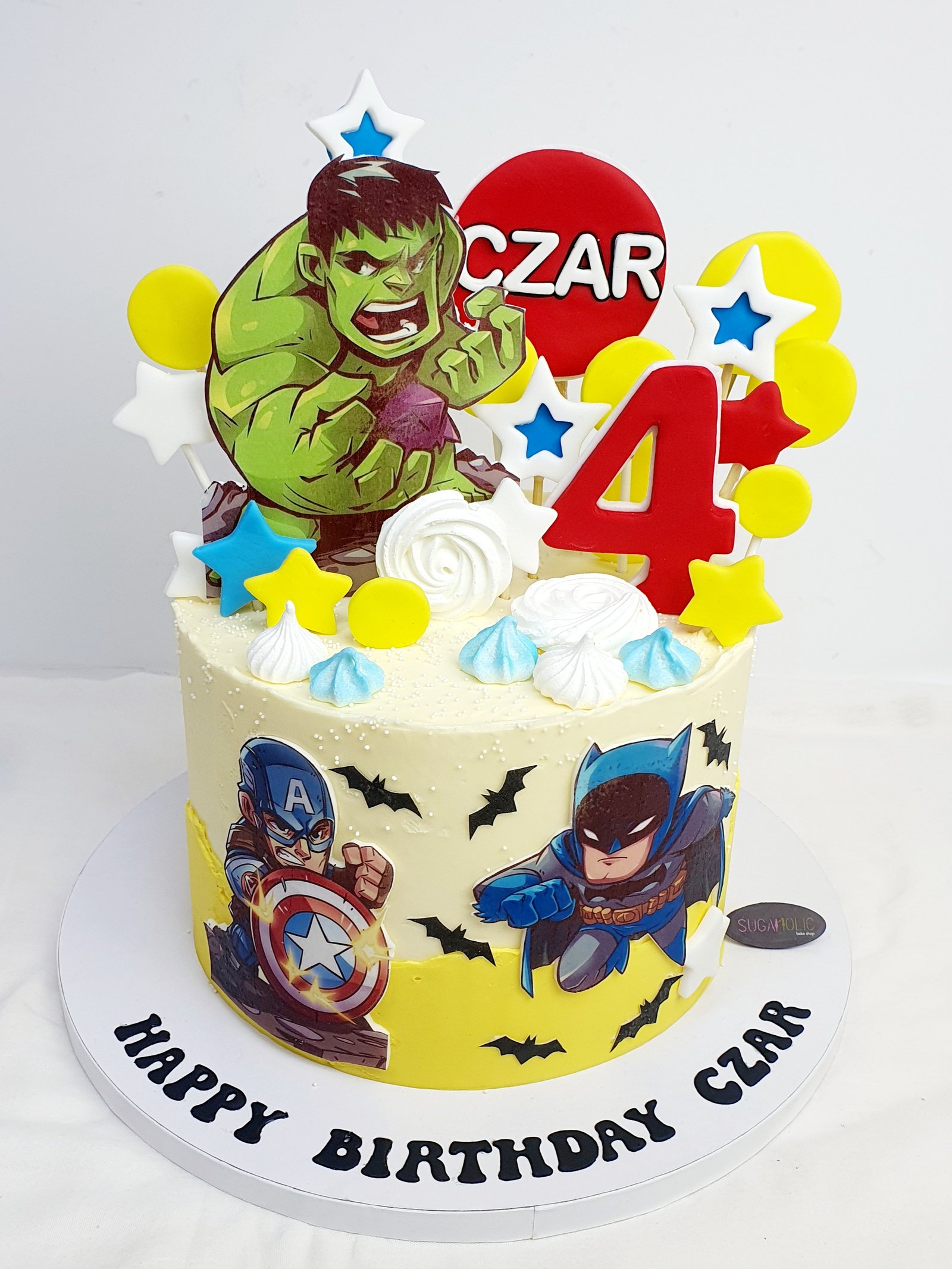 Superhero Cake 03