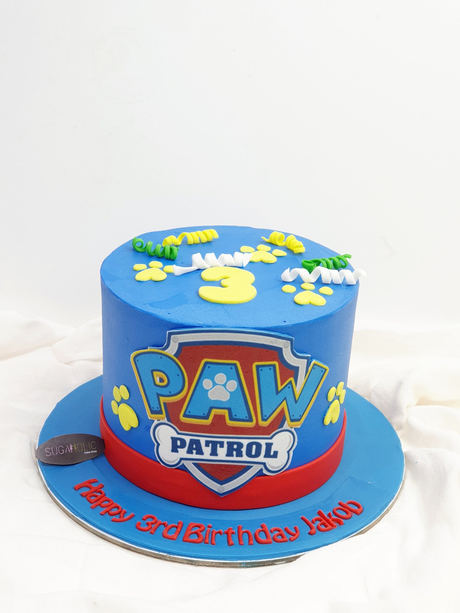 Paw Patrol with Edible Print Cake 