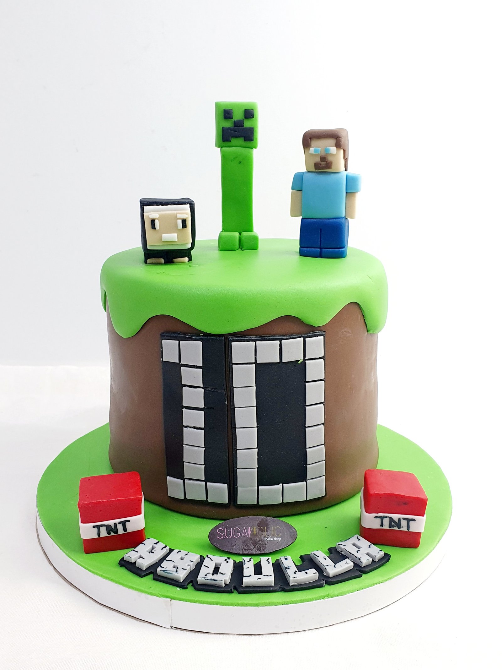 Minecraft Cake 02