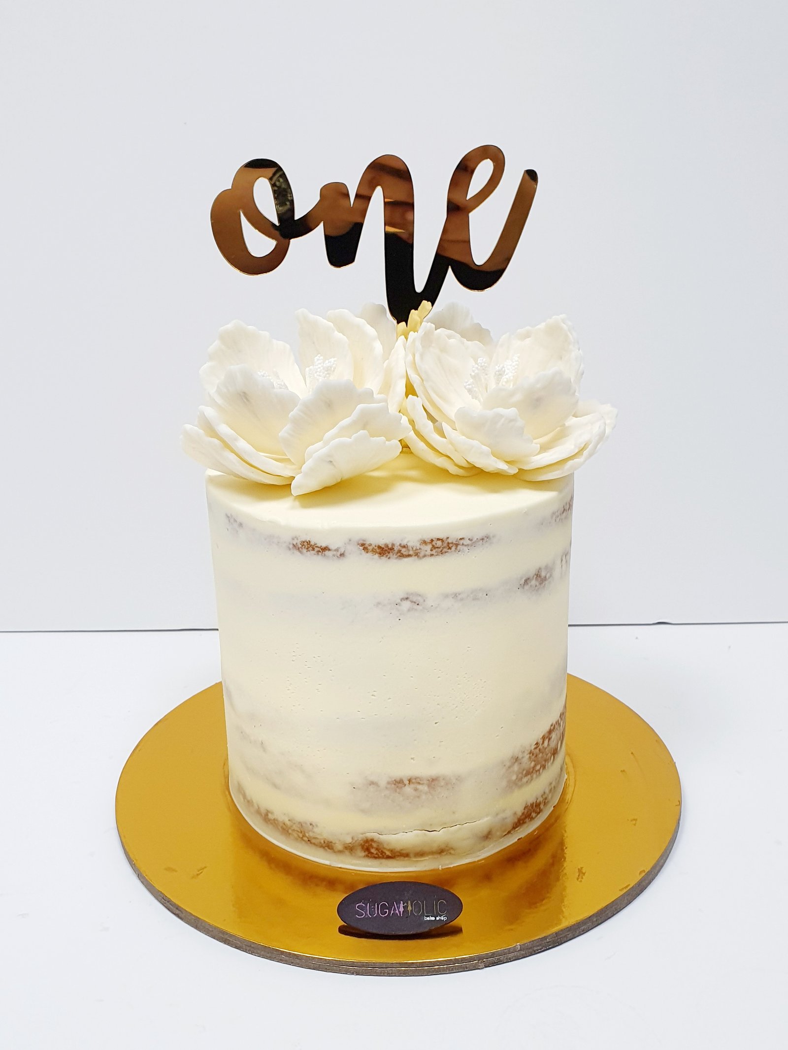 Floral Naked Cake