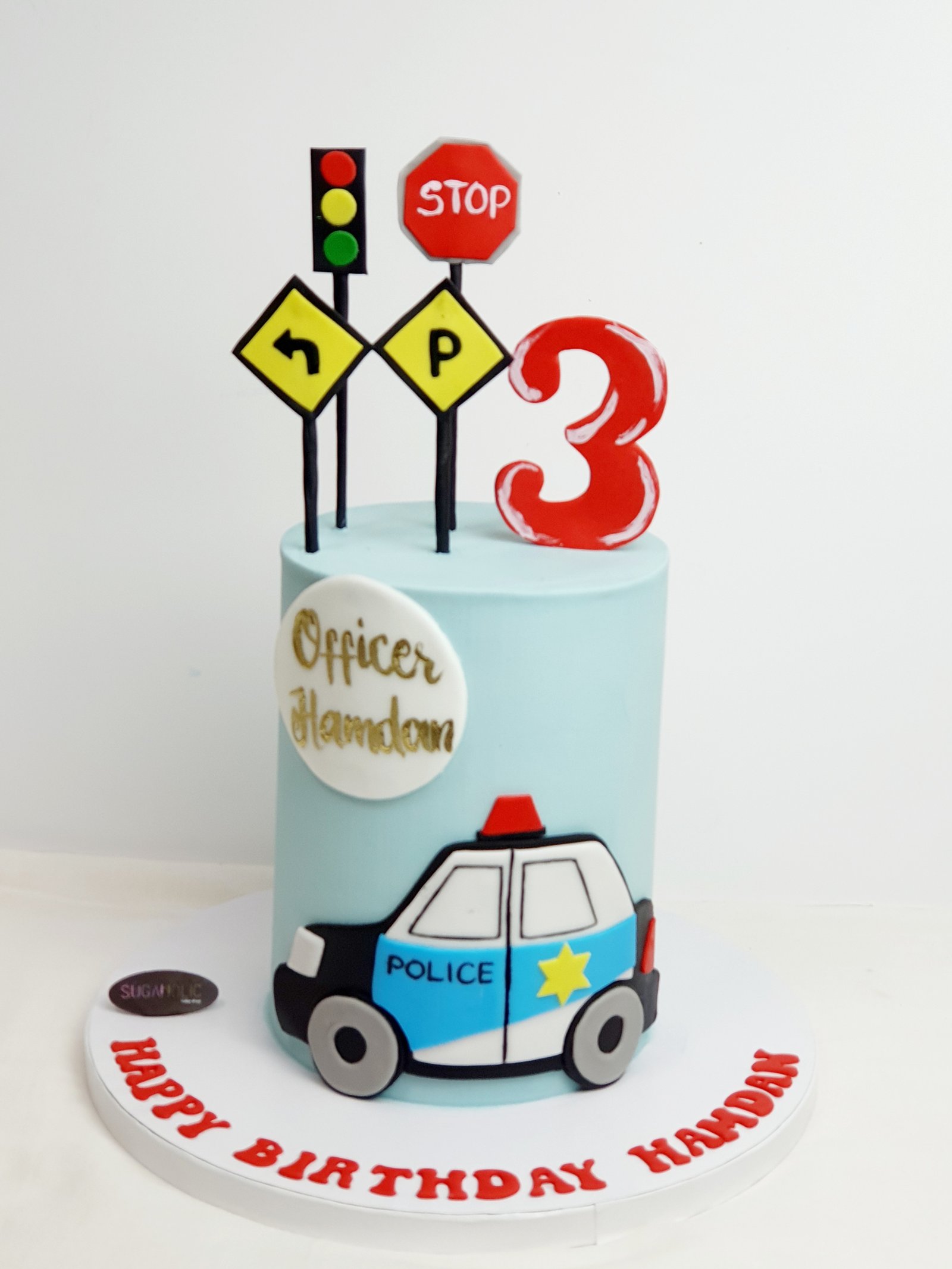 Police Theme Cake