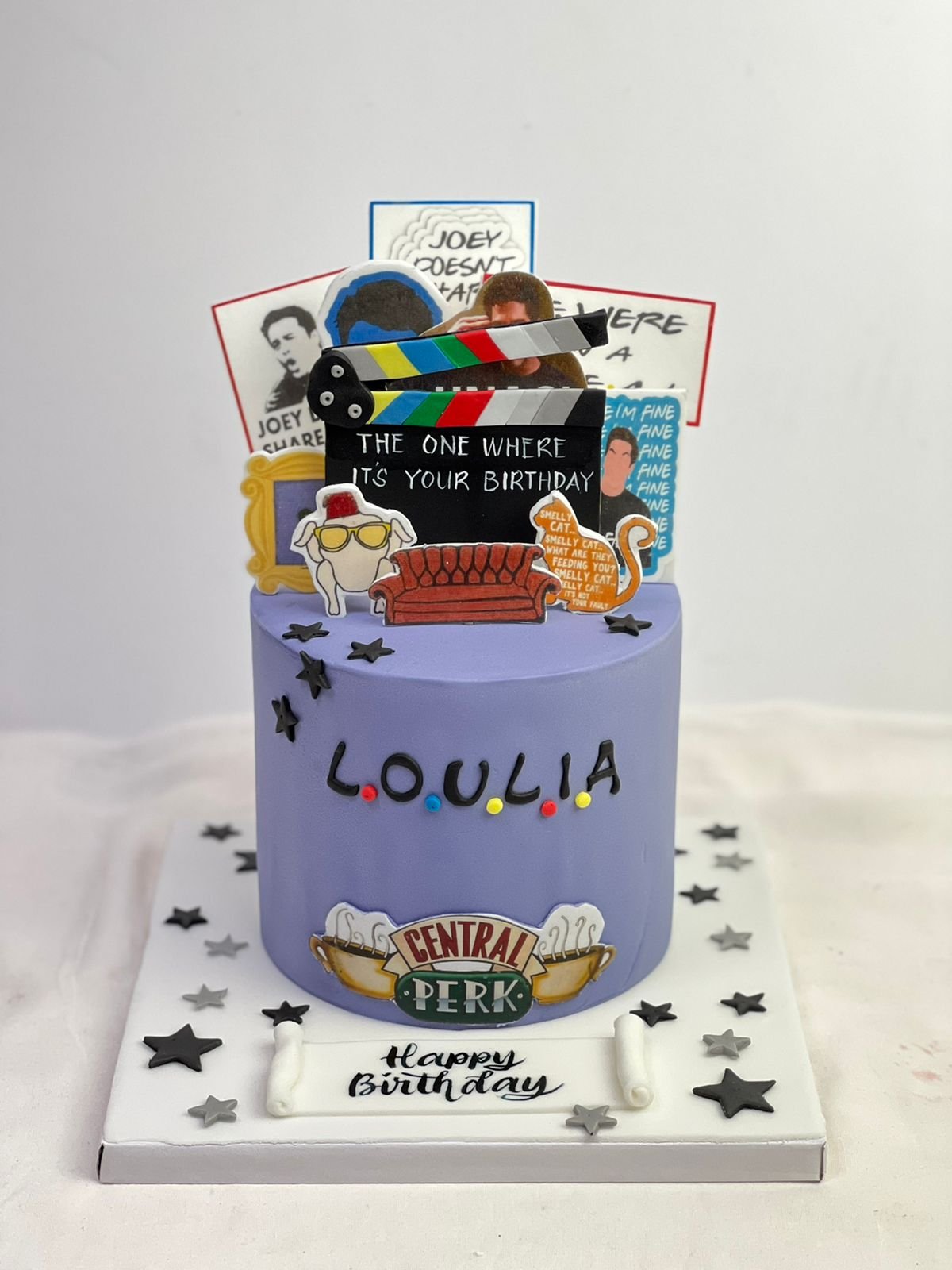 Friends Theme Cake