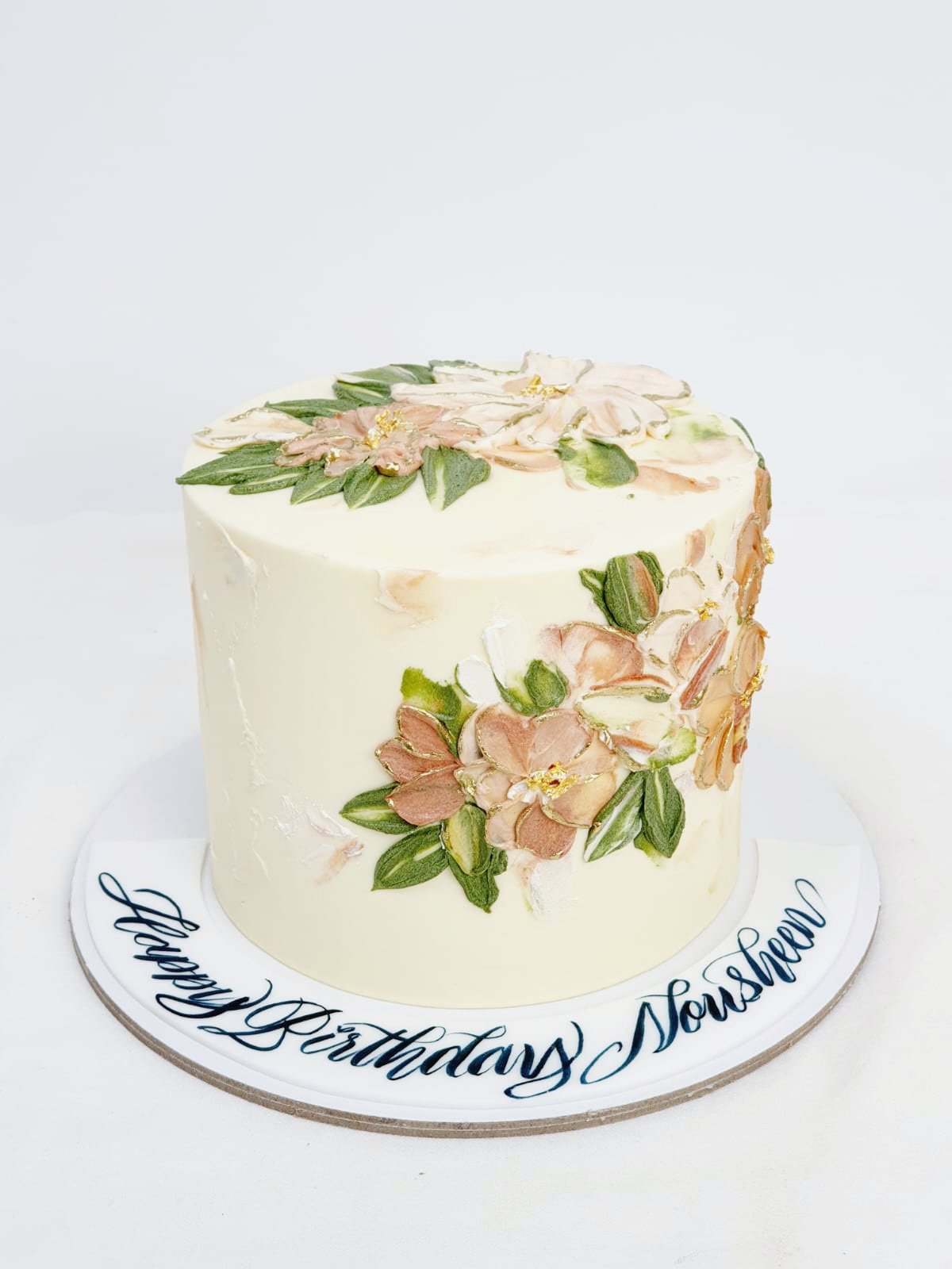 Buttercream Spatula floral Cake 