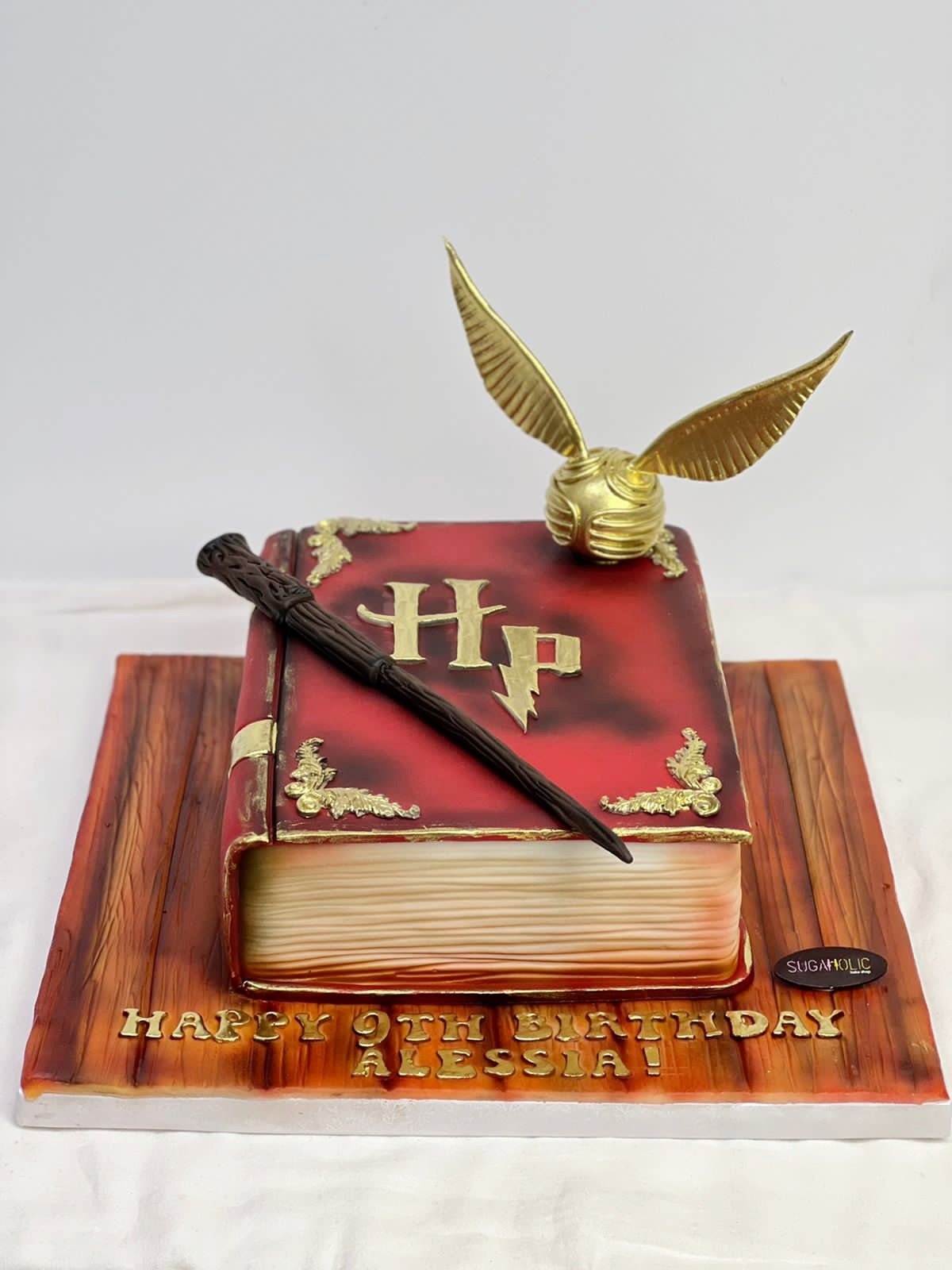Harry Potter Book Cake