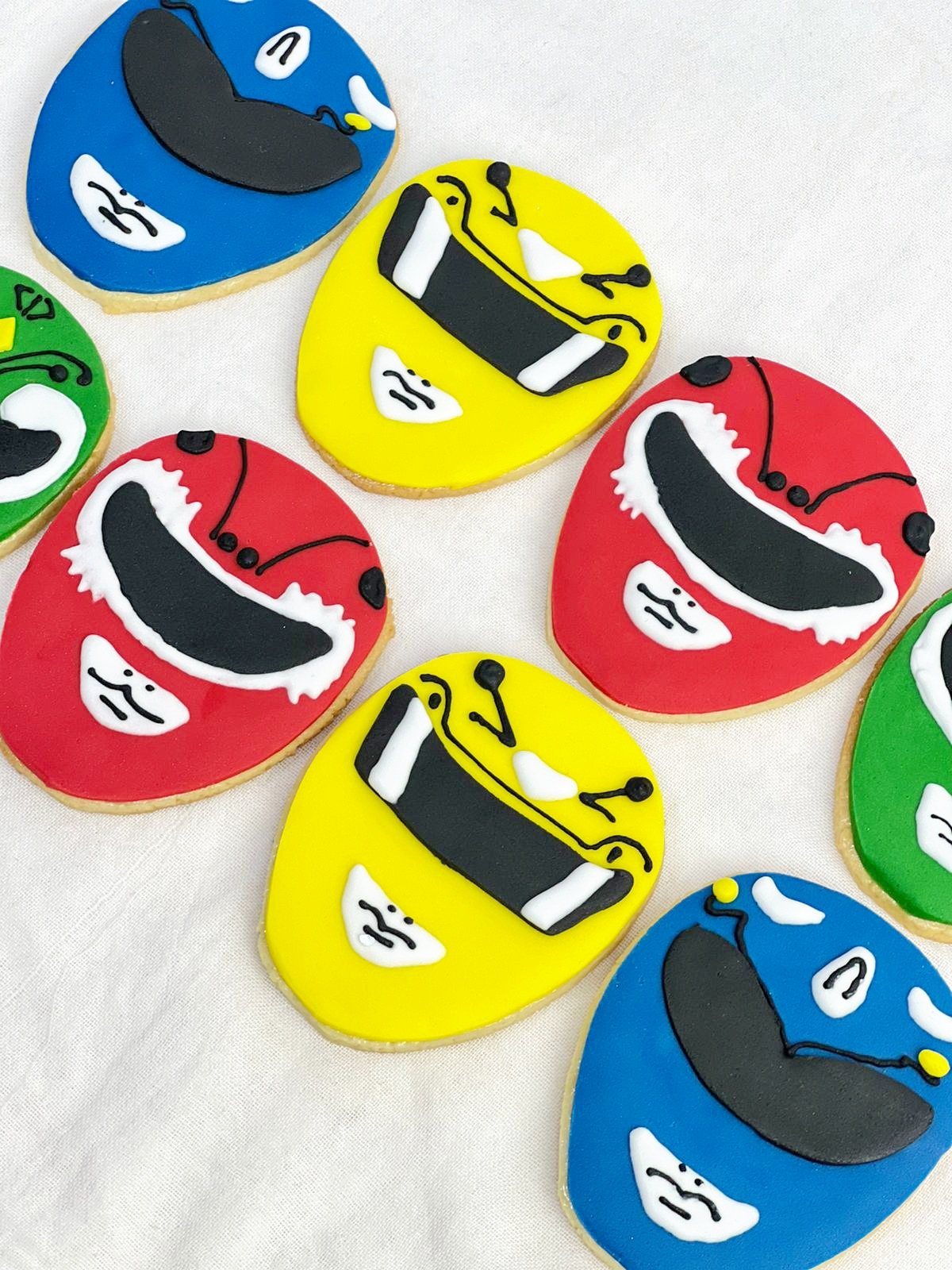 Power Rangers Cookies (per piece)