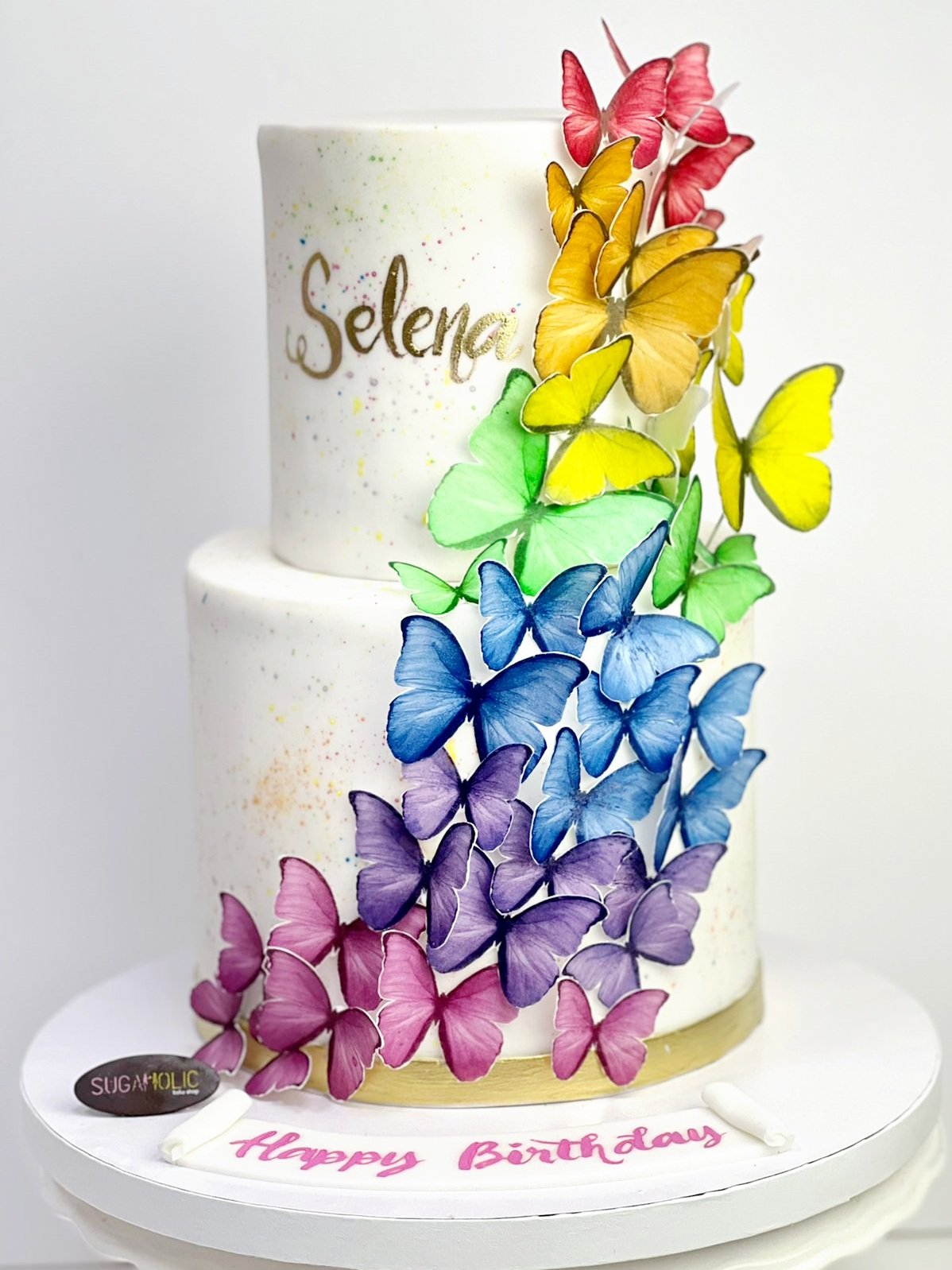 Butterfly Edible Print Cakes