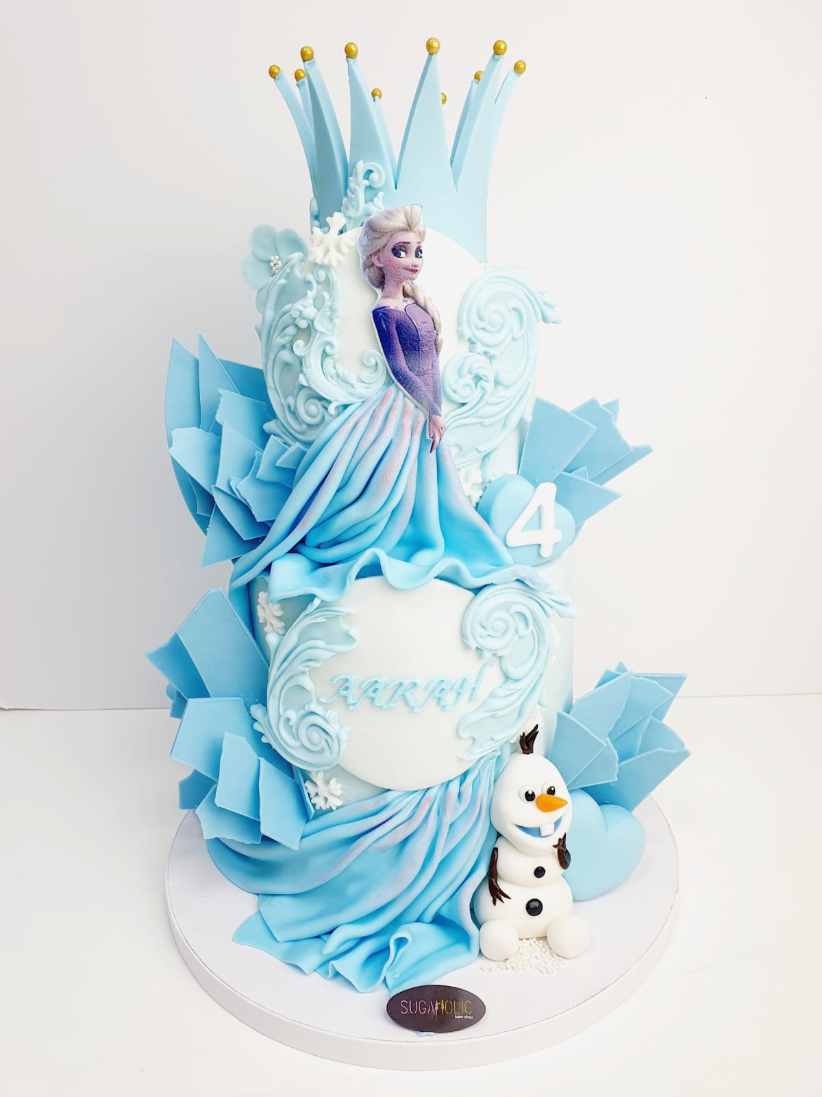 Frozen Elsa Edible Print Cake