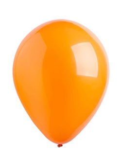 Tangerine Standard Latex Balloons