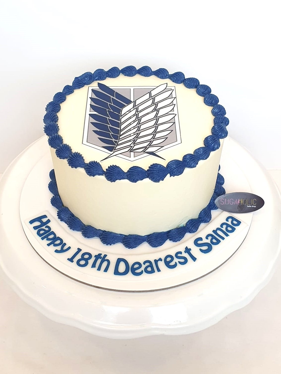 Print Buttercream Cake