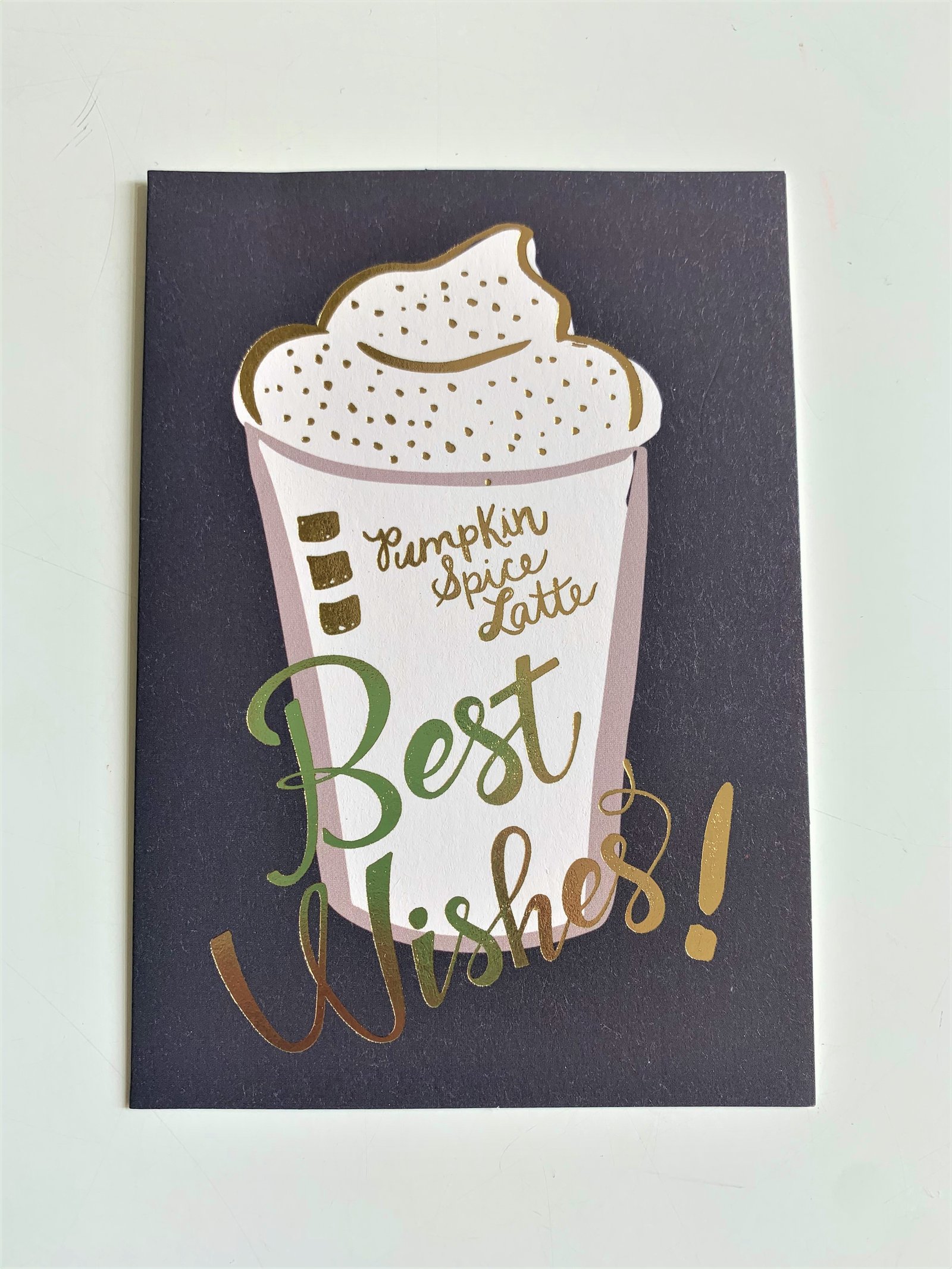 Best Wishes (Pumpkin Spice Latte)